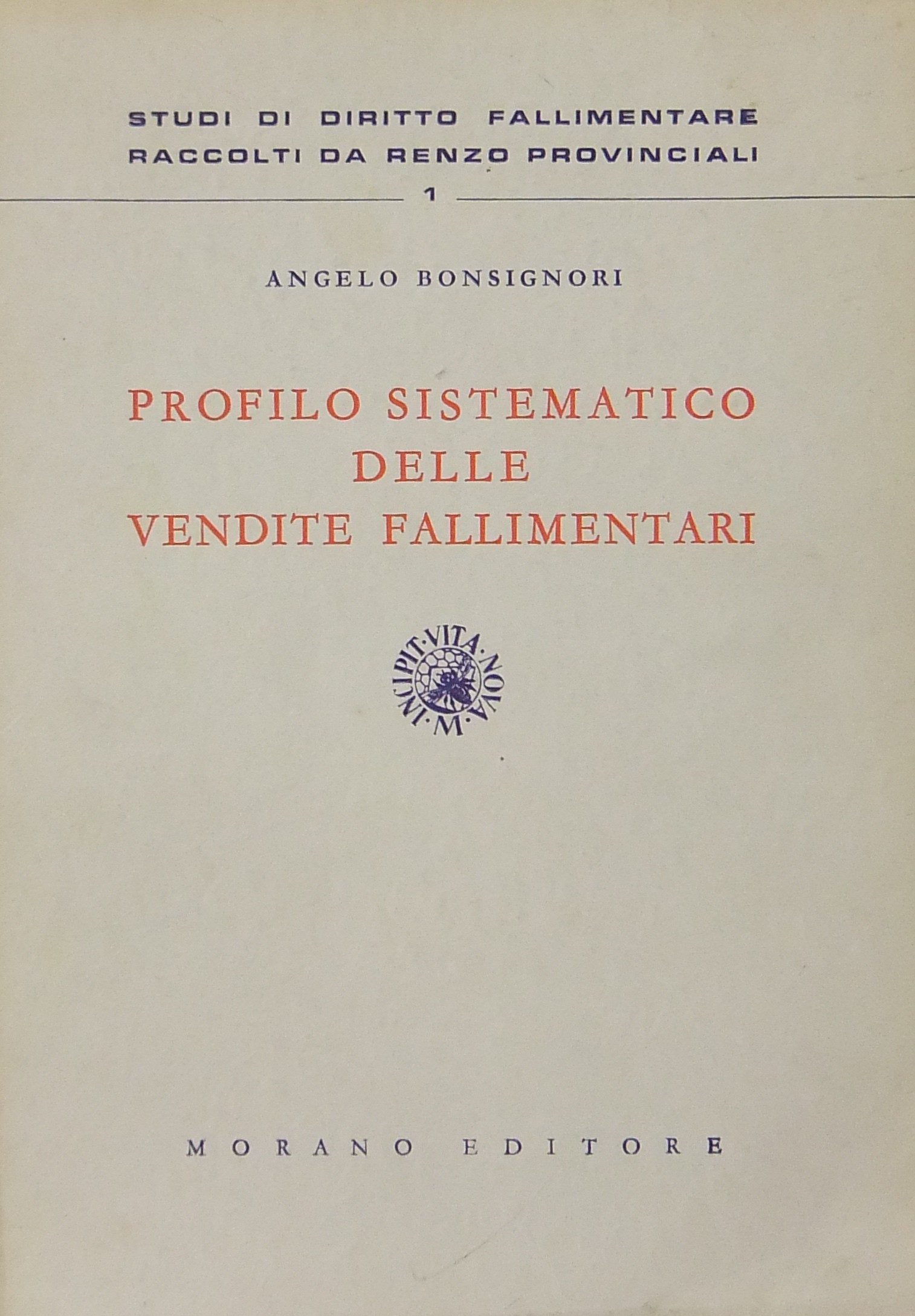 Profilo sistematico delle vendite fallimentari