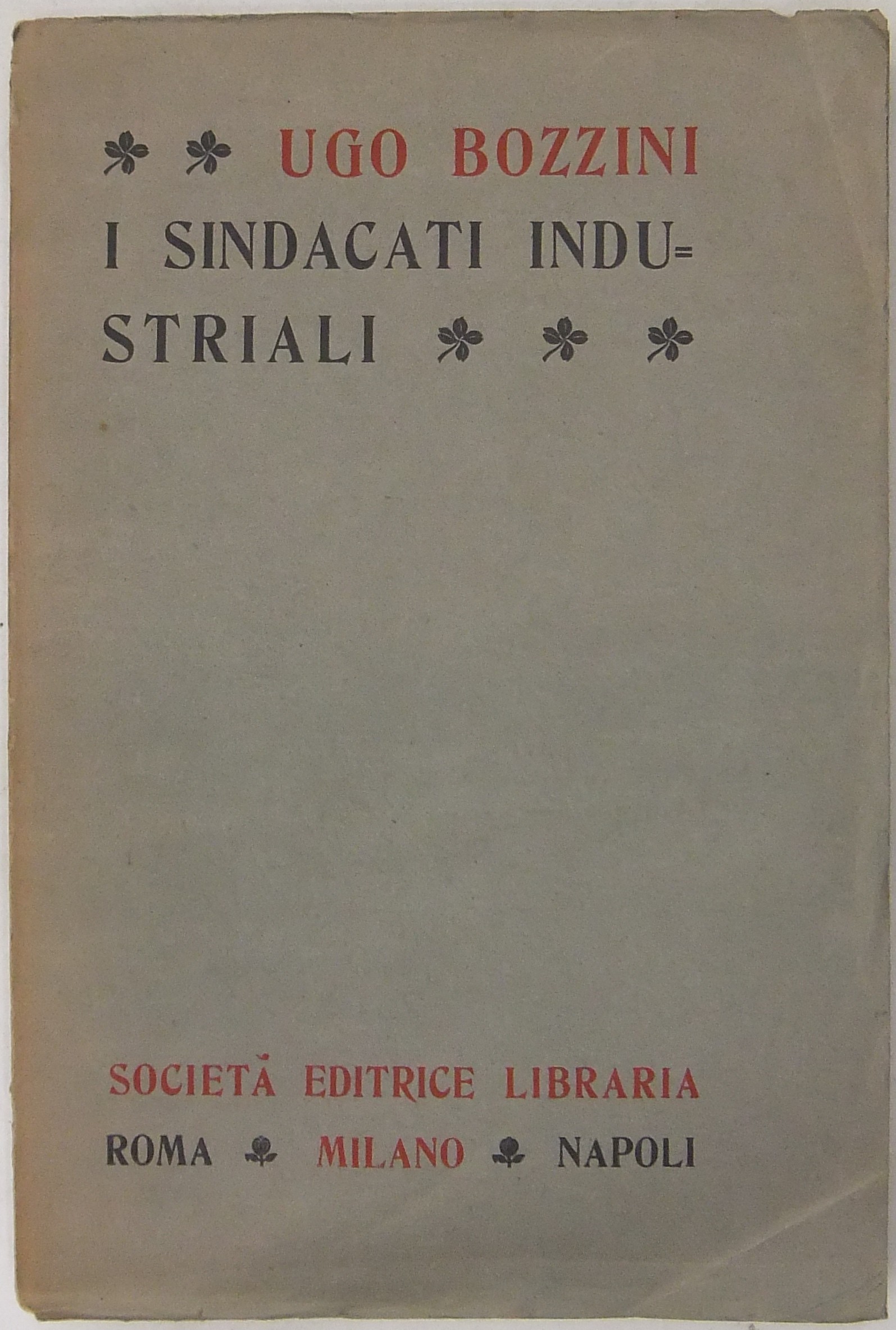 I sindacati industriali