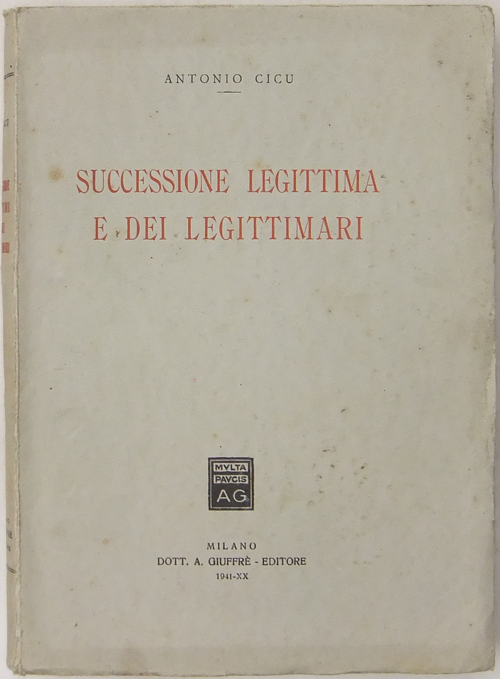 Successione legittima e dei legittimari