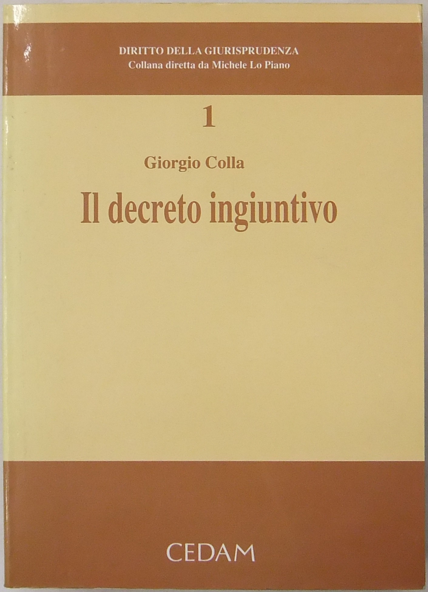 Il decreto ingiuntivo