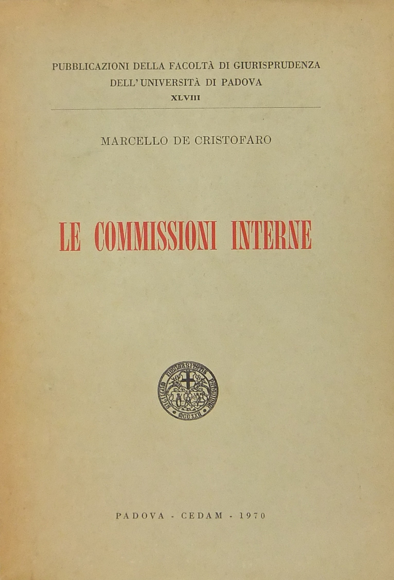 Le Commissioni interne