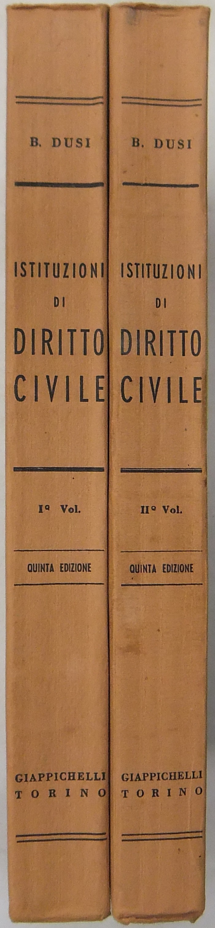 Istituzioni di diritto civile.