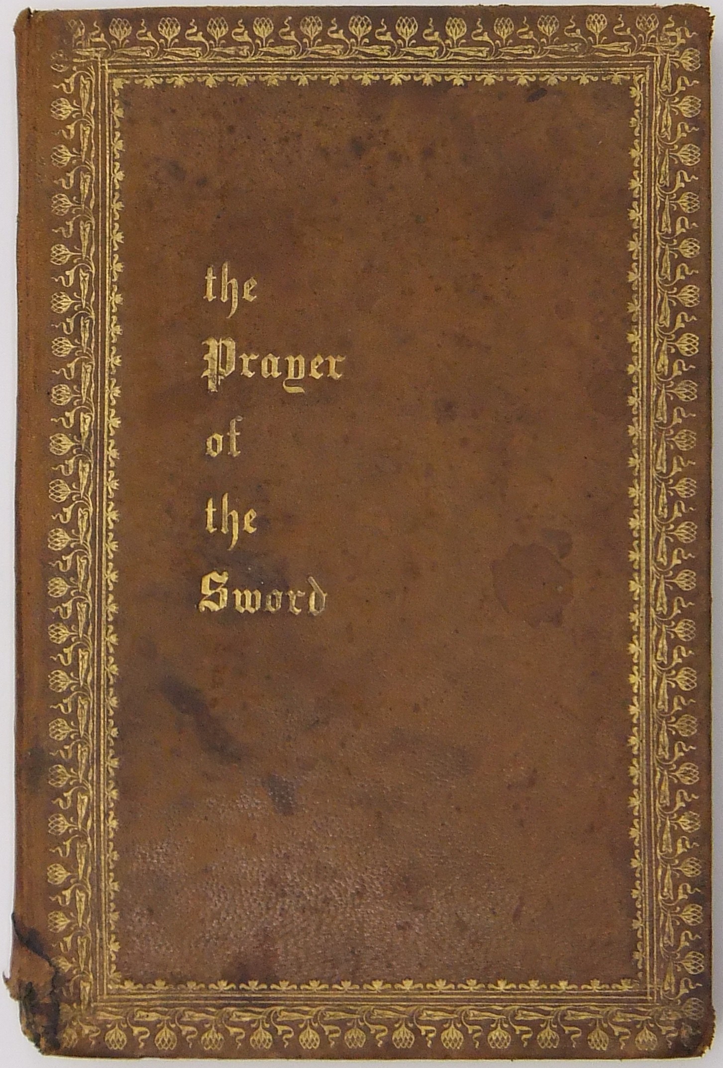 The prayer of the sword. A play in five acts