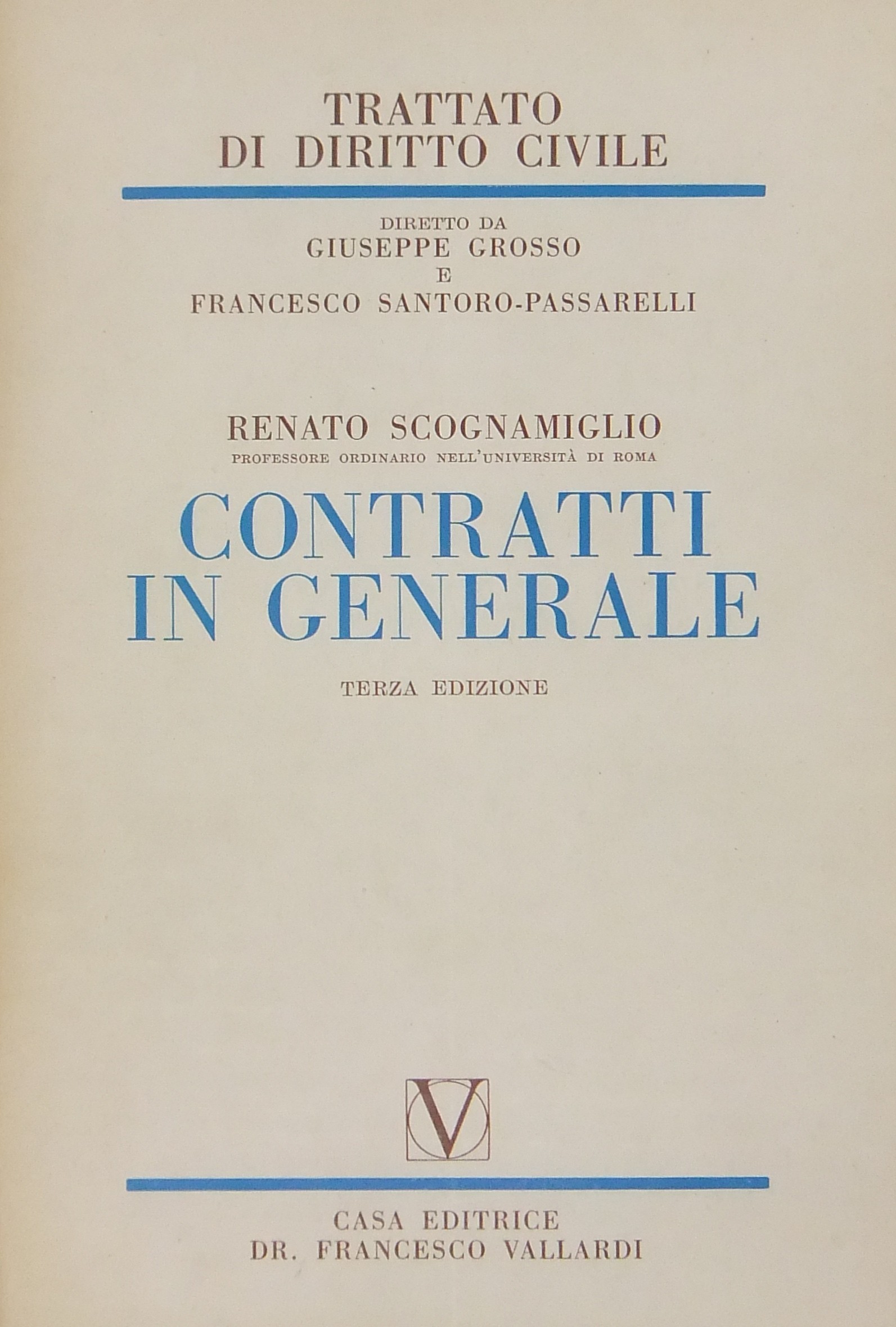 Contratti in generale