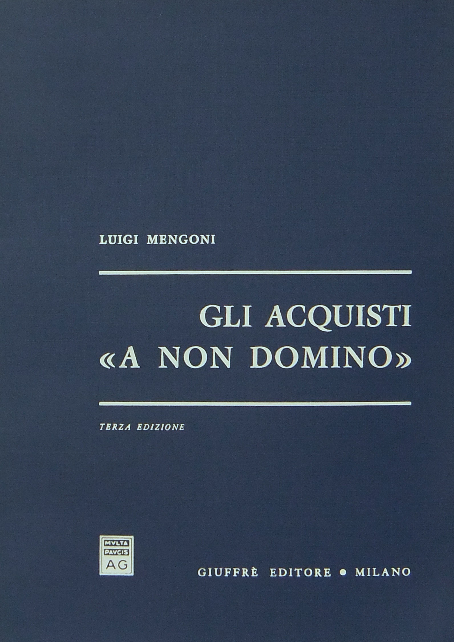 Gli acquisti a non domino