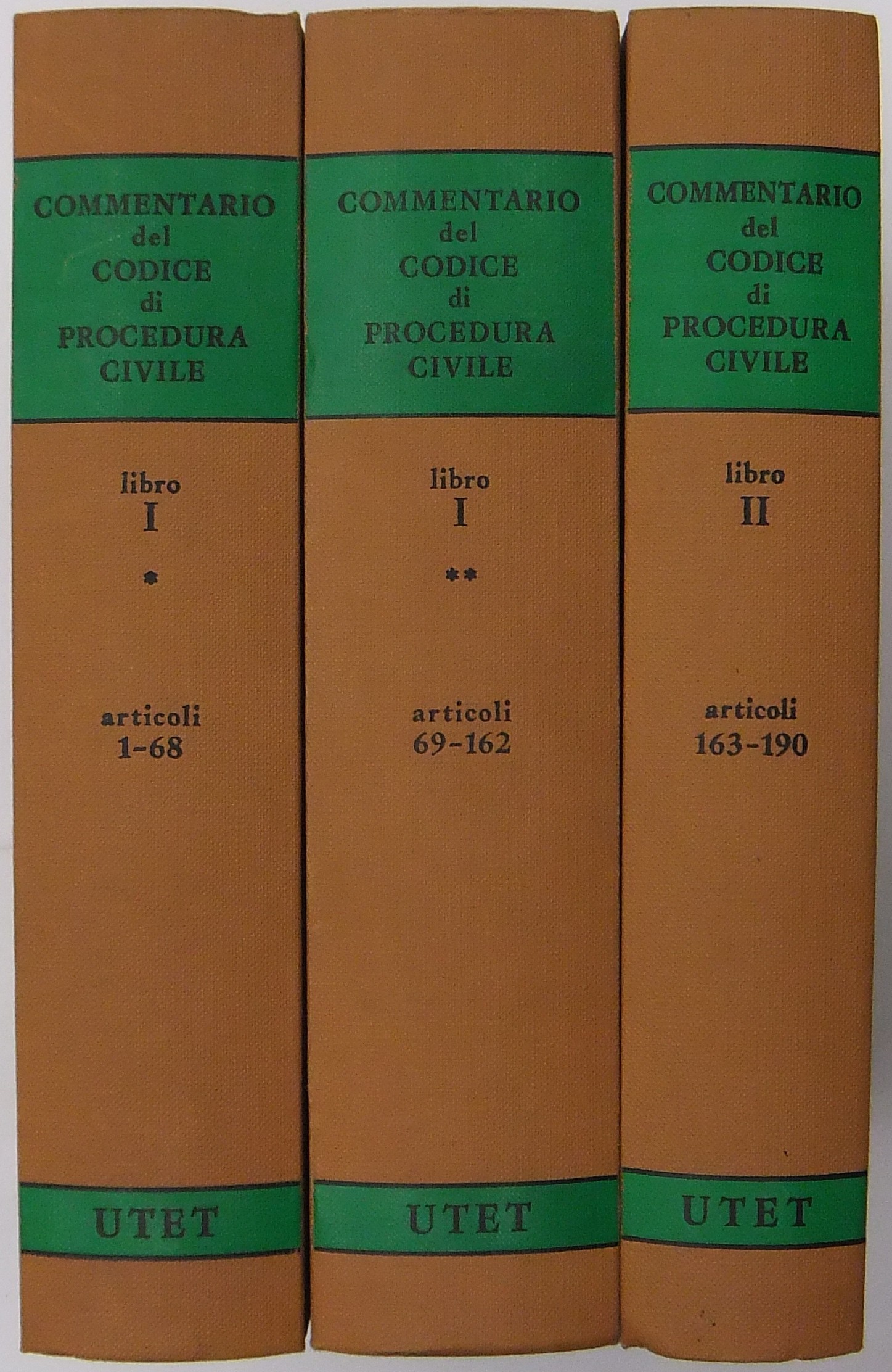 Commentario del codice di procedura civile. 