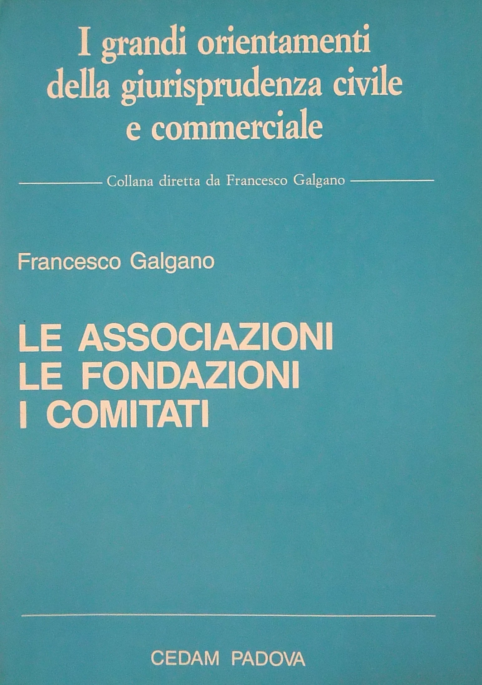 Le associazioni le fondazioni i comitati