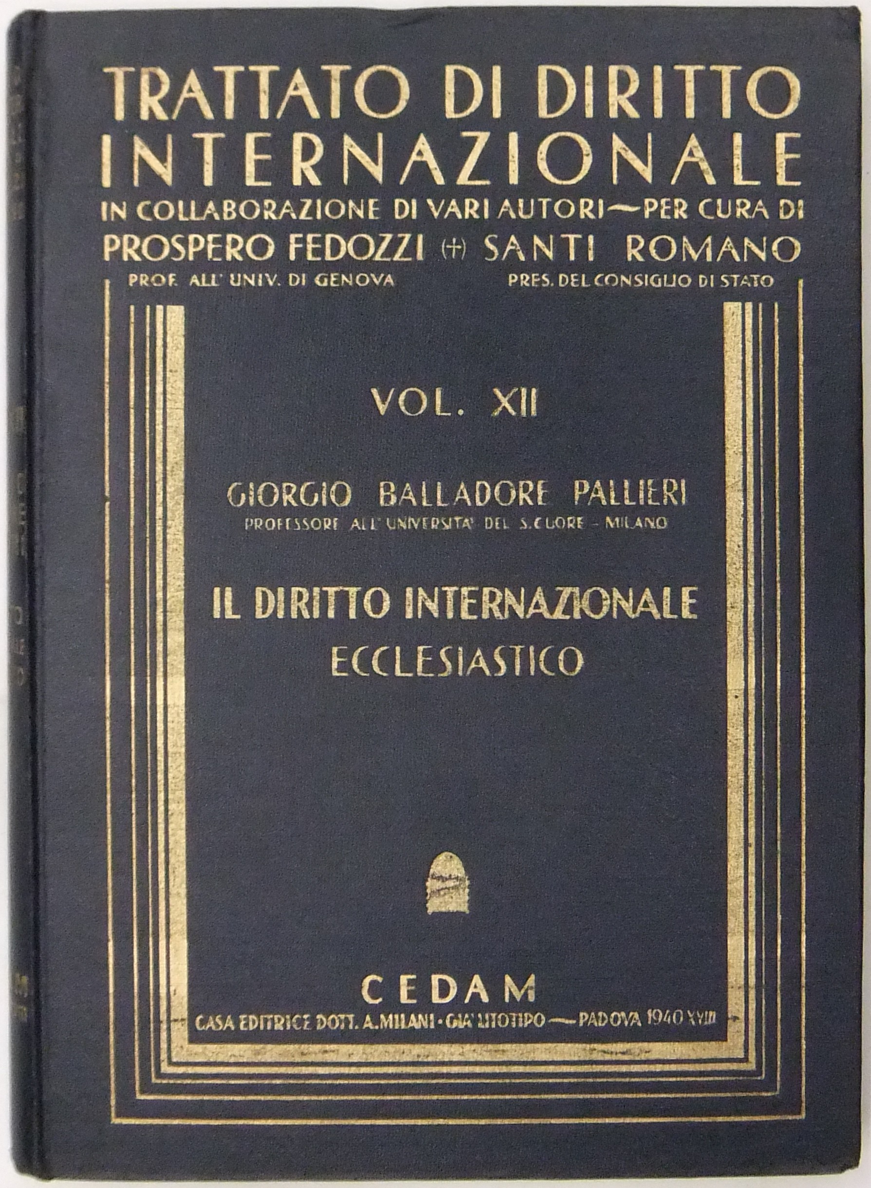 Il diritto internazionale ecclesiastico
