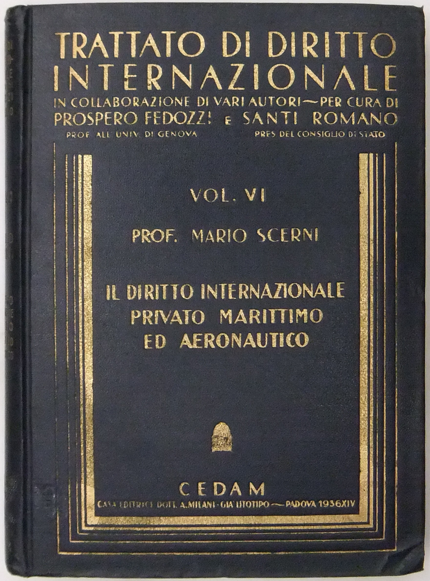 Il diritto internazionale privato marittimo ed aeronautico