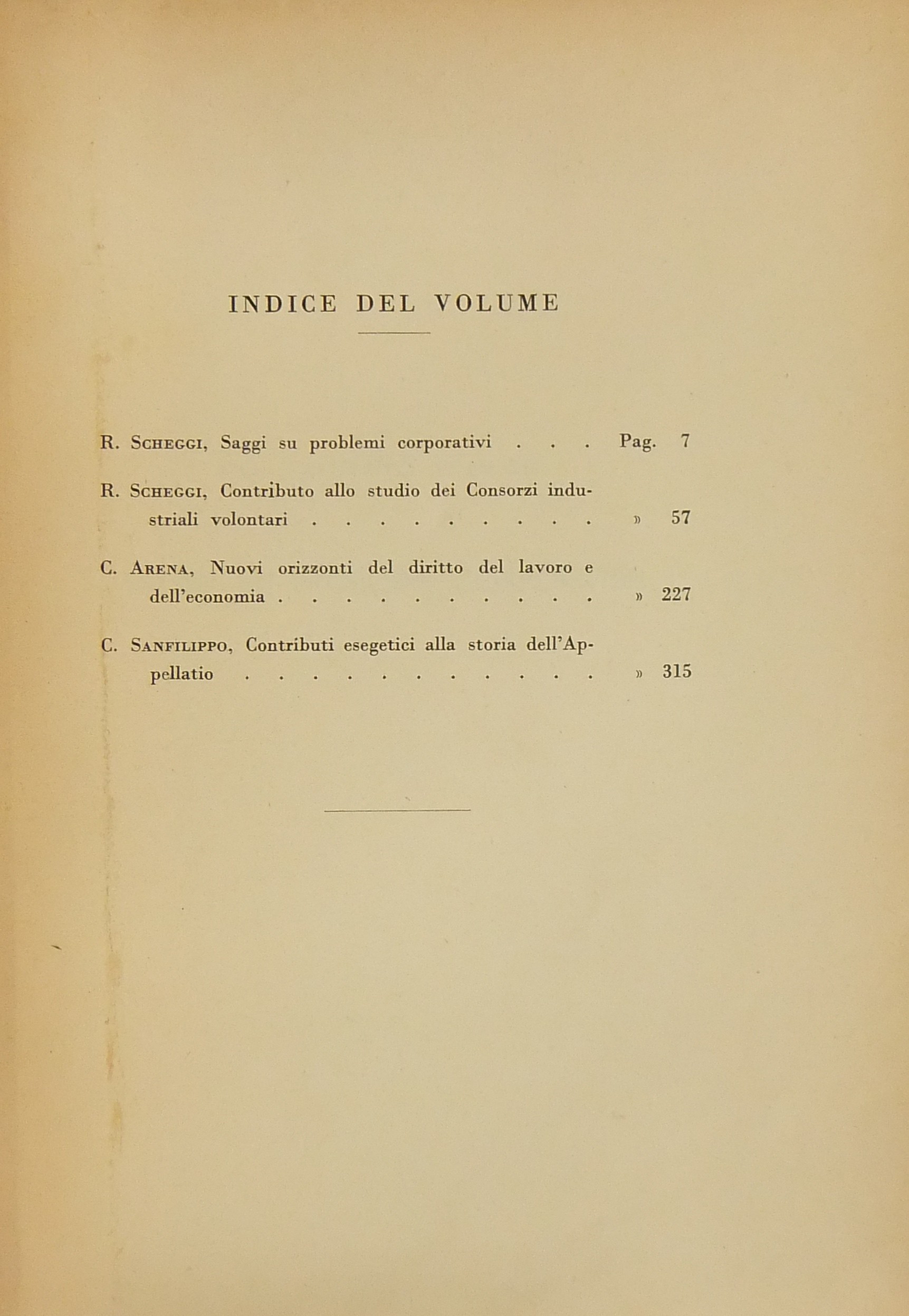 Saggi su problemi corporativi