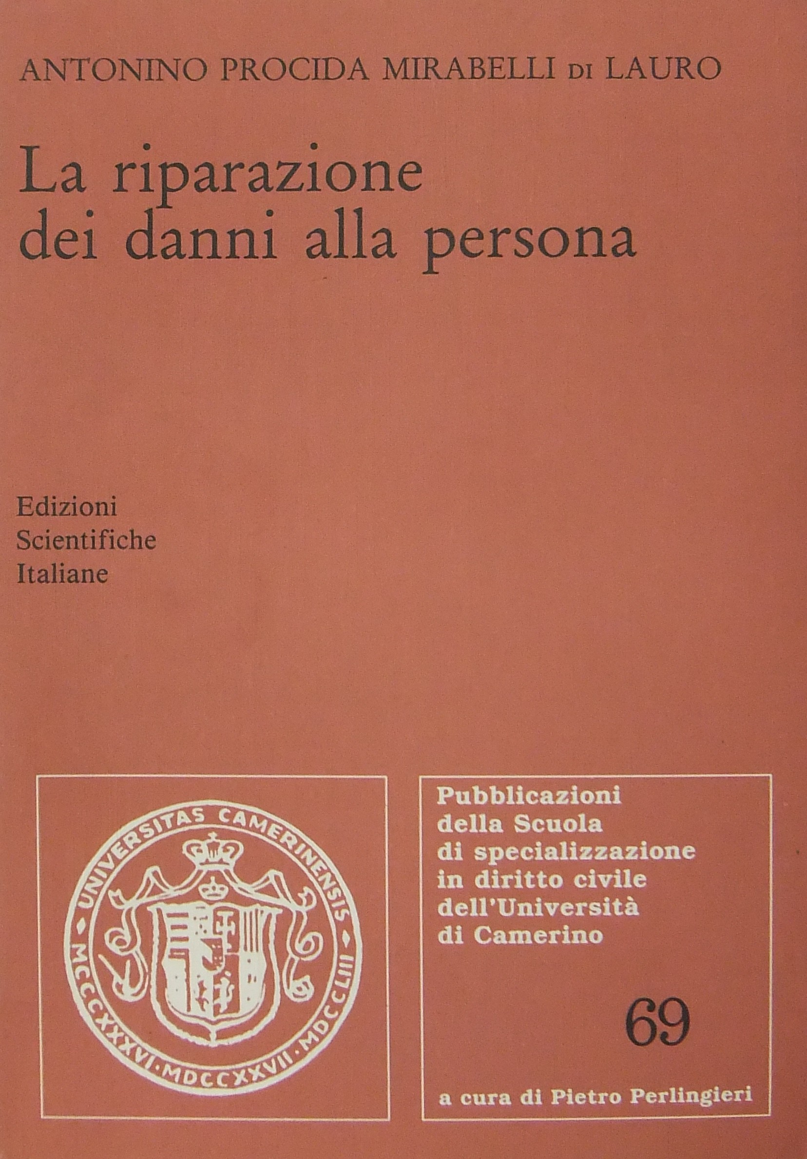 La riparazione dei danni alla persona