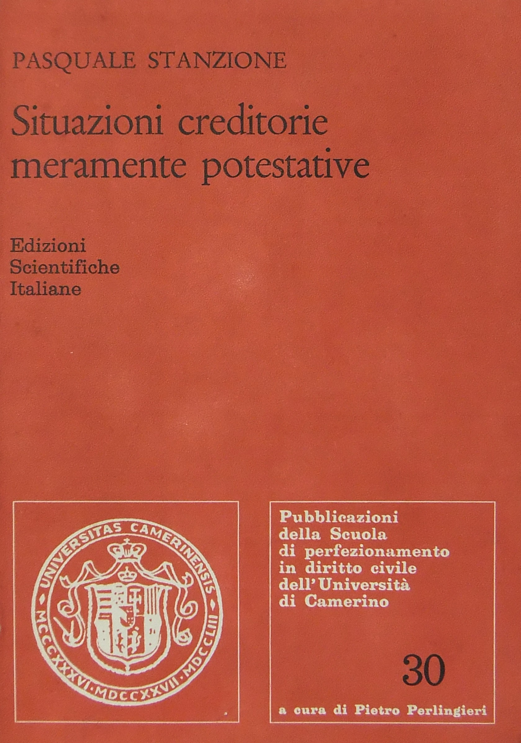 Situazioni creditorie meramente potestative