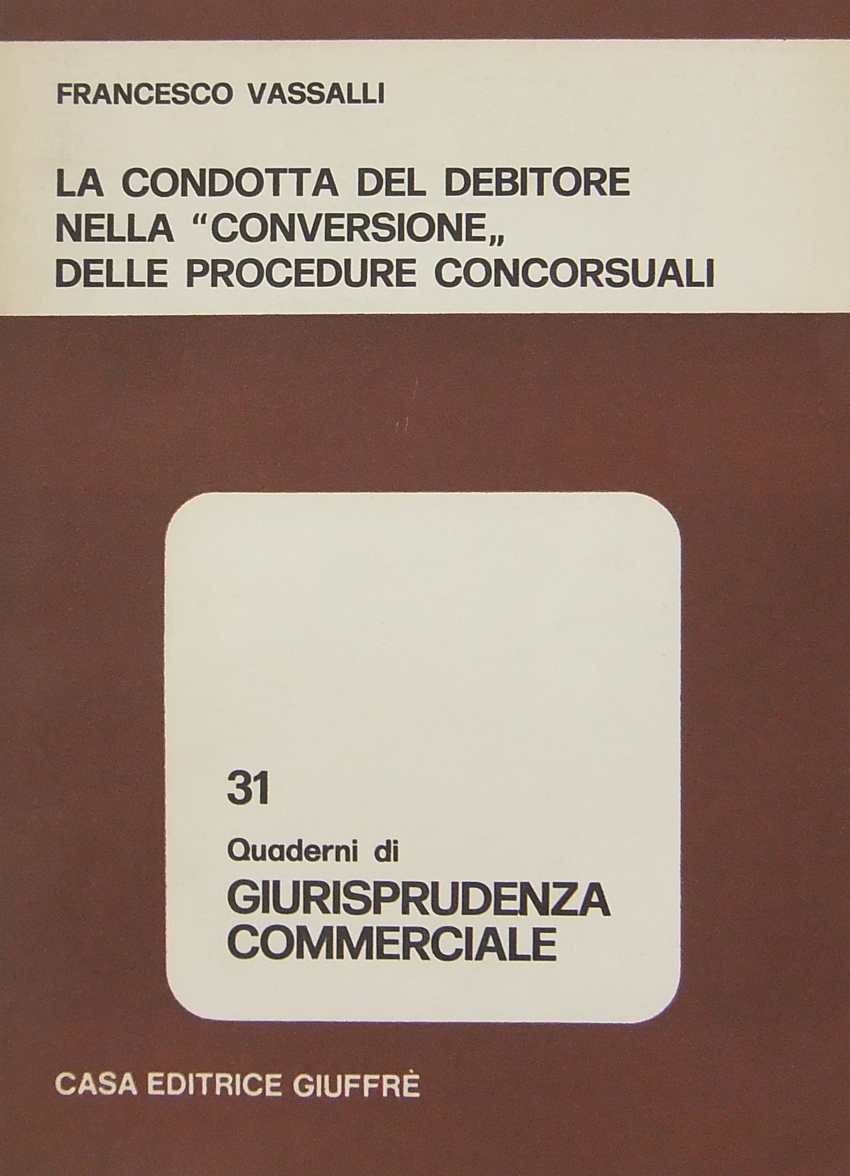 La condotta del debitore nella "conversione" delle procedure concorsuali
