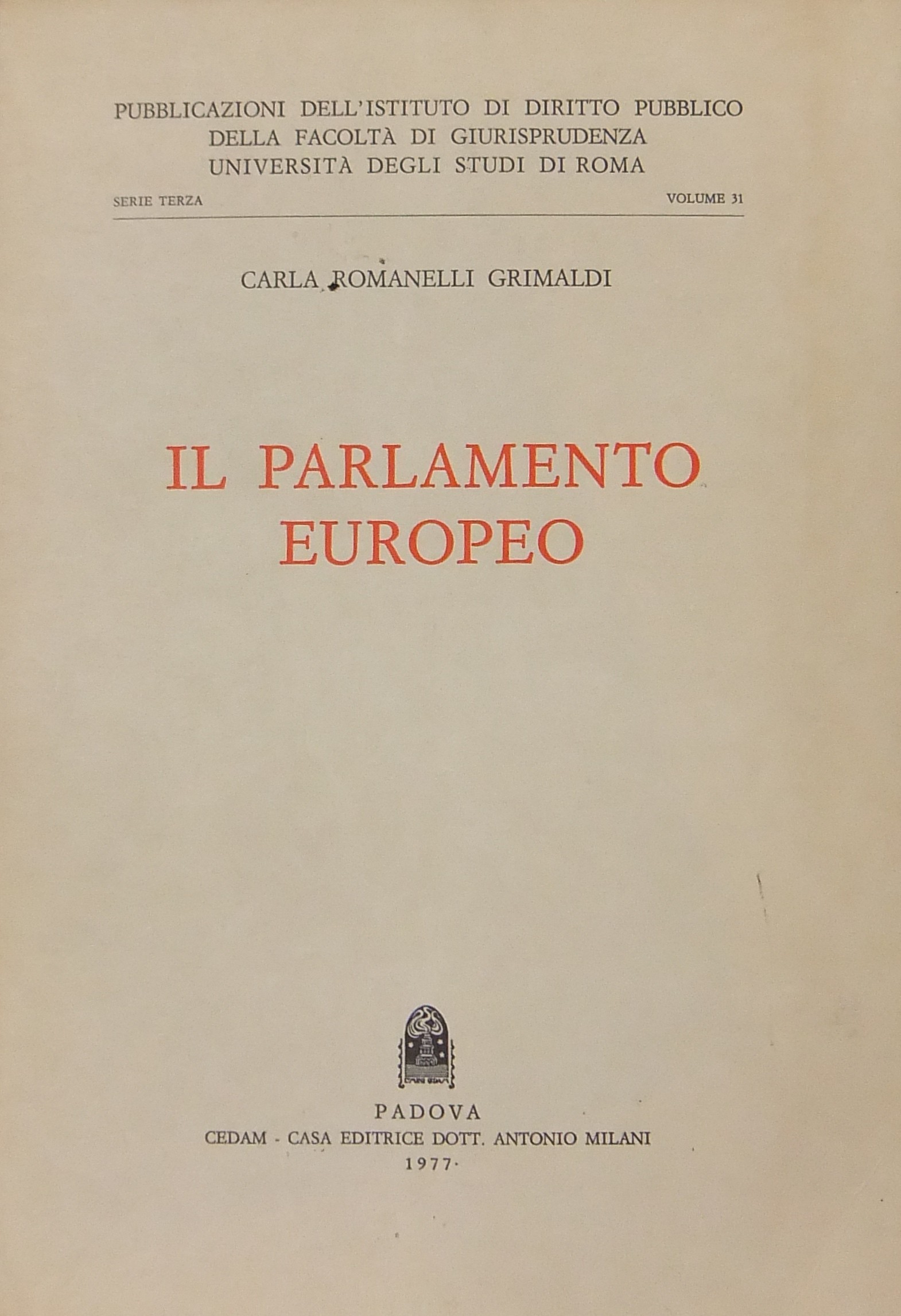 Il Parlamento europeo
