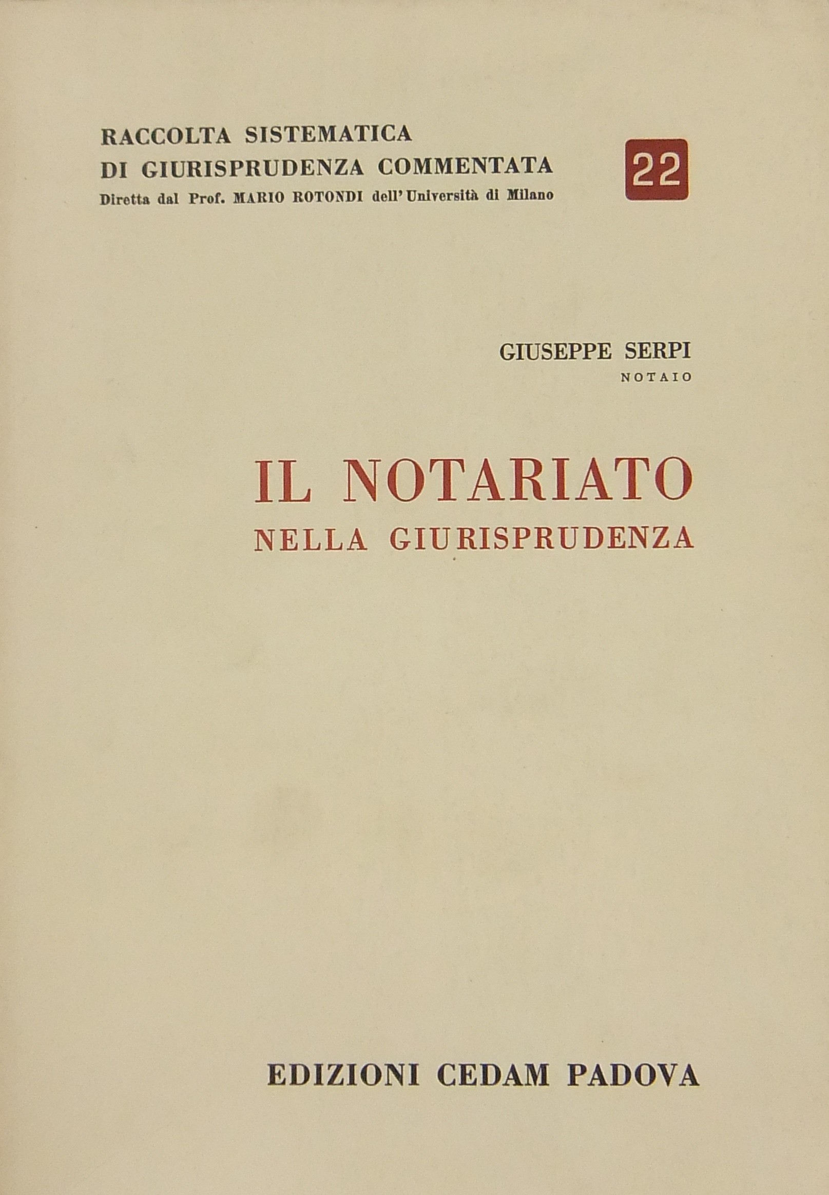 Il notariato nella giurisprudenza