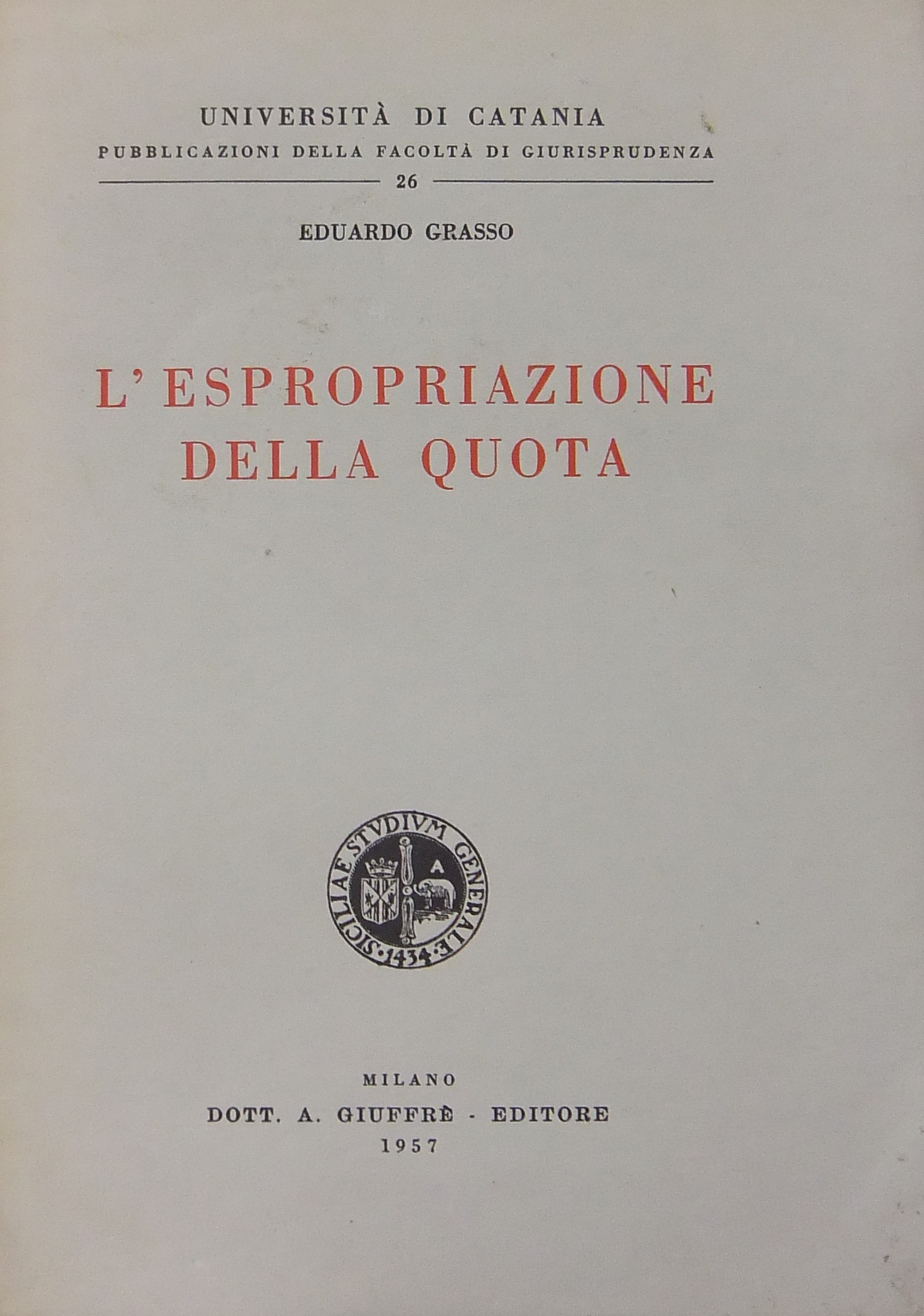L'espropriazione della quota