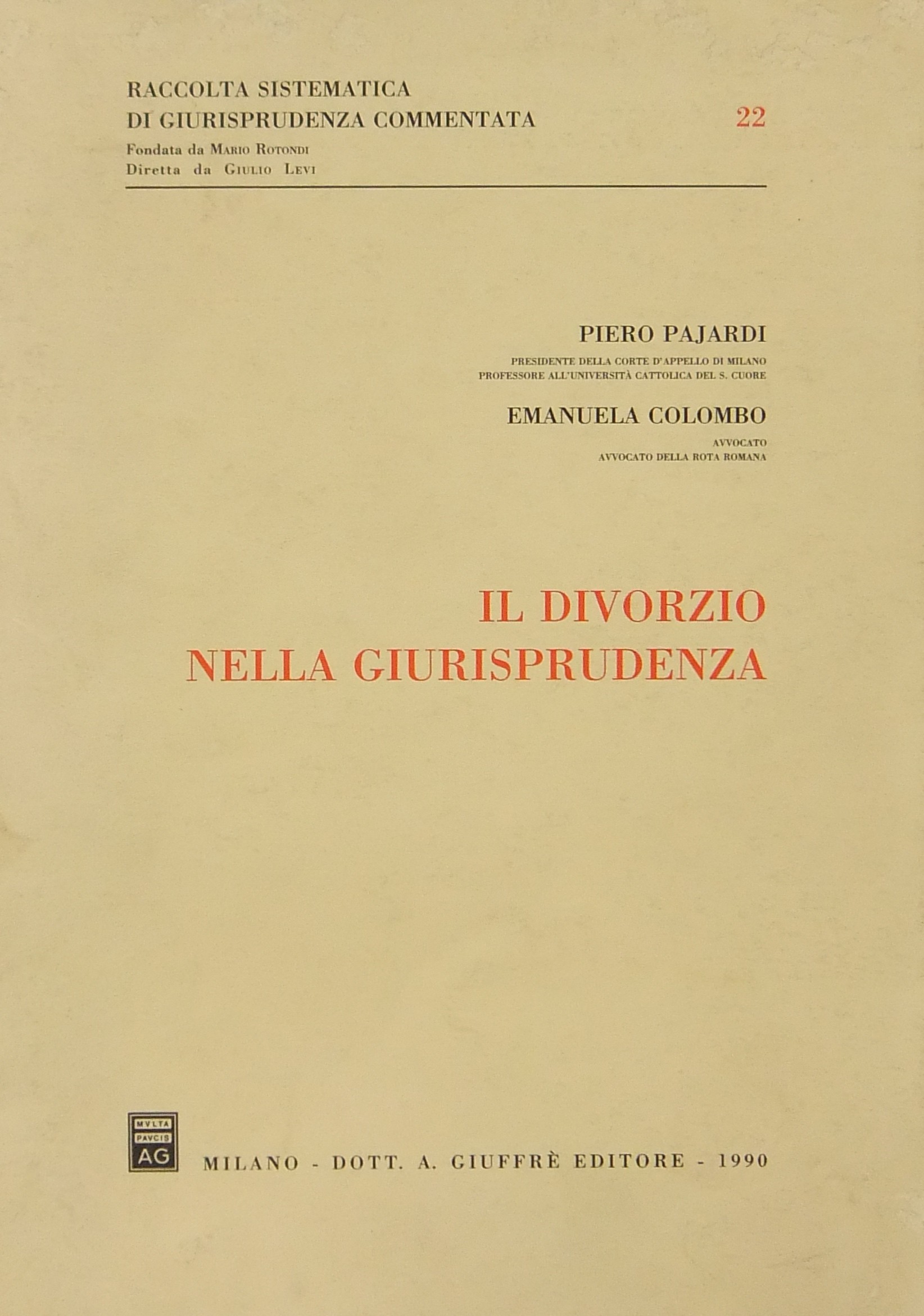 Il divorzio nella giurisprudenza