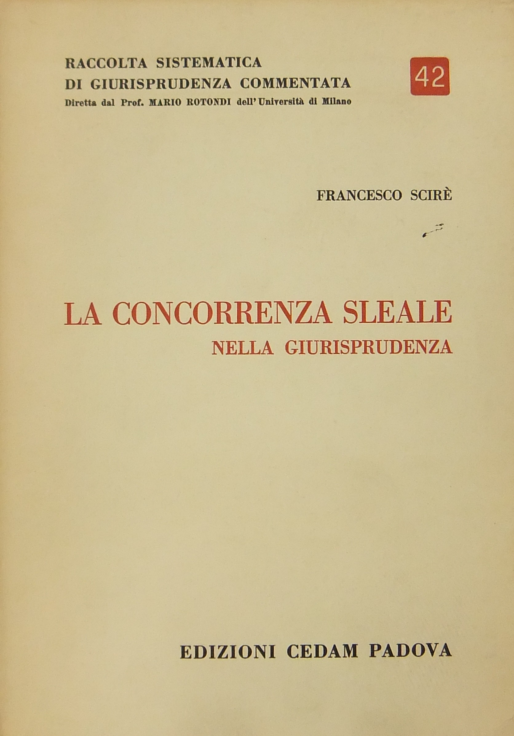 La concorrenza sleale nella giurisprudenza