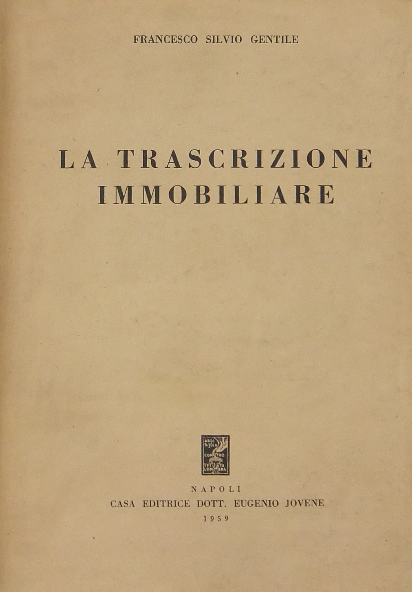 La trascrizione immobiliare