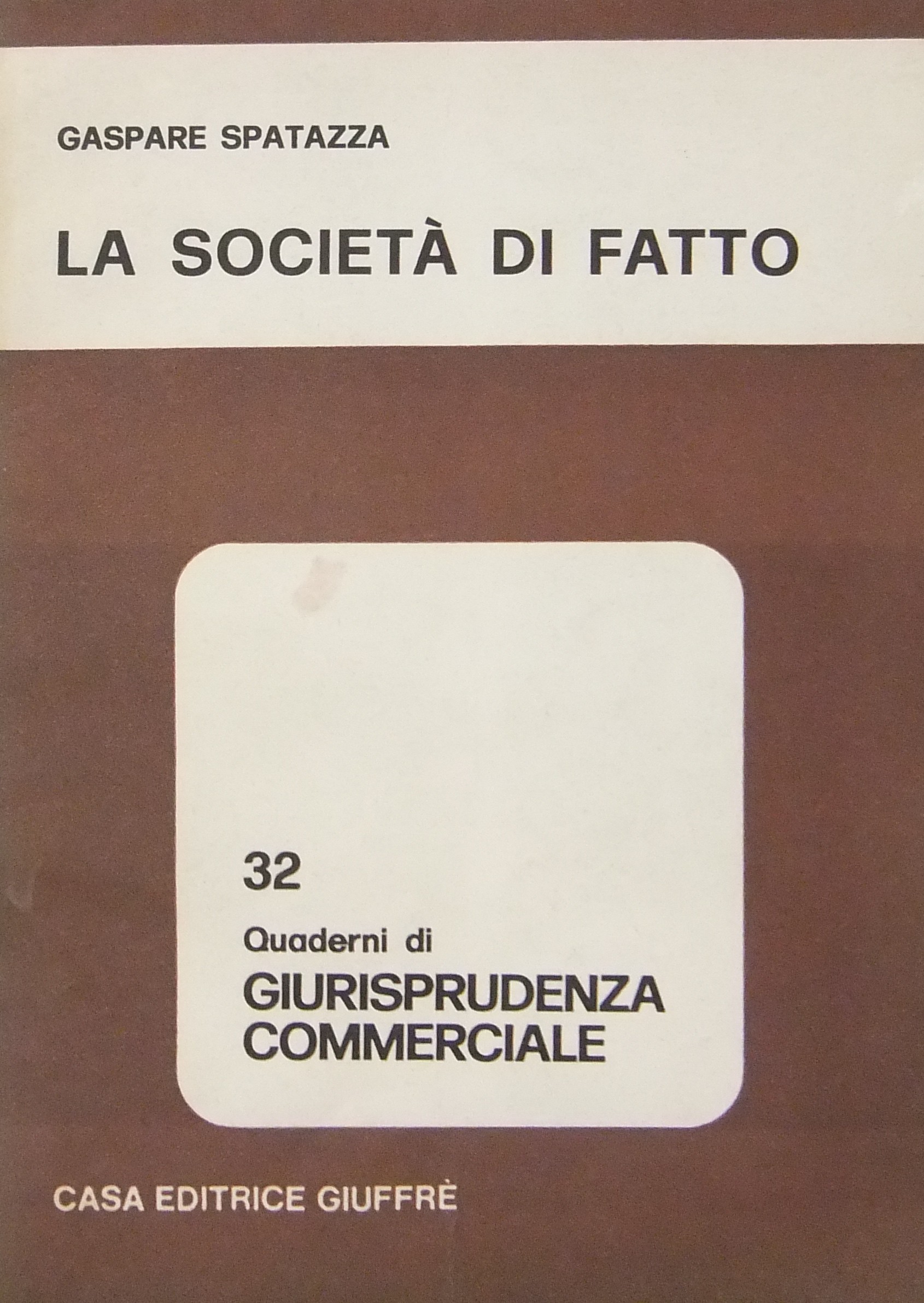 La società di fatto