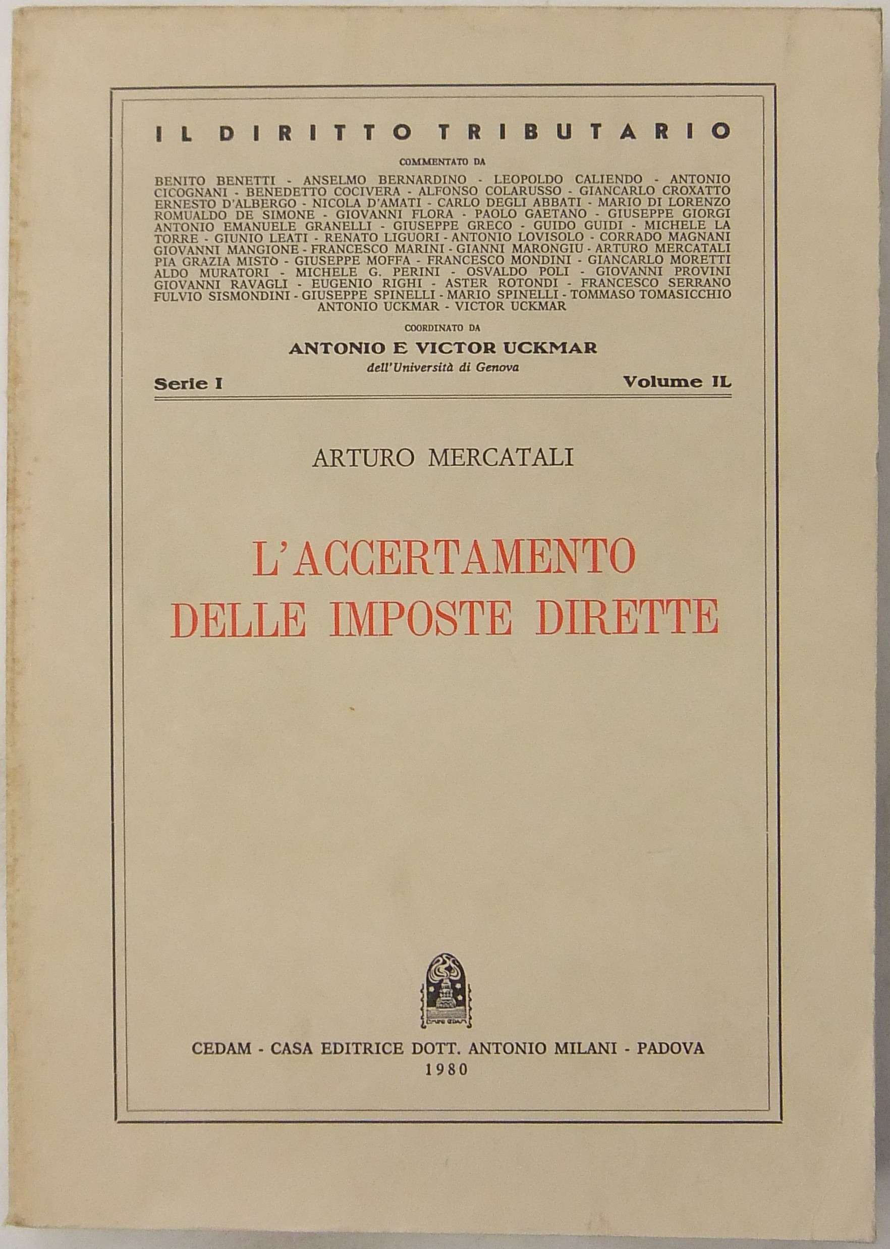L'accertamento delle imposte dirette