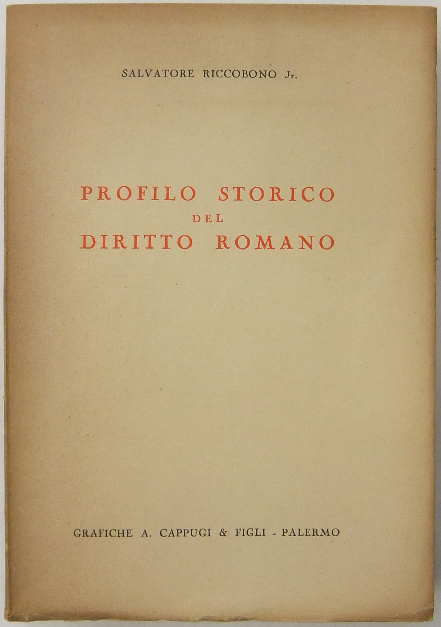 Profilo storico del diritto romano