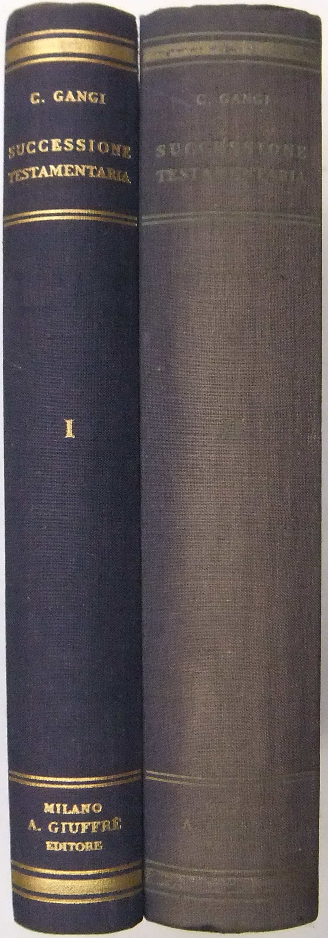 La successione testamentaria nel vigente diritto italiano