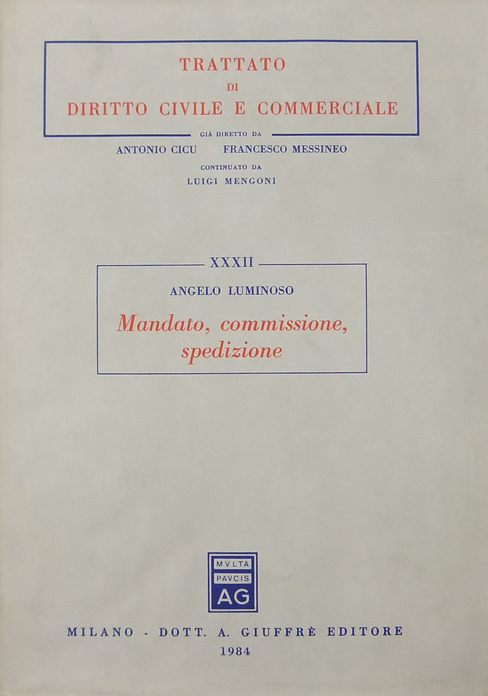 Mandato commissione spedizione