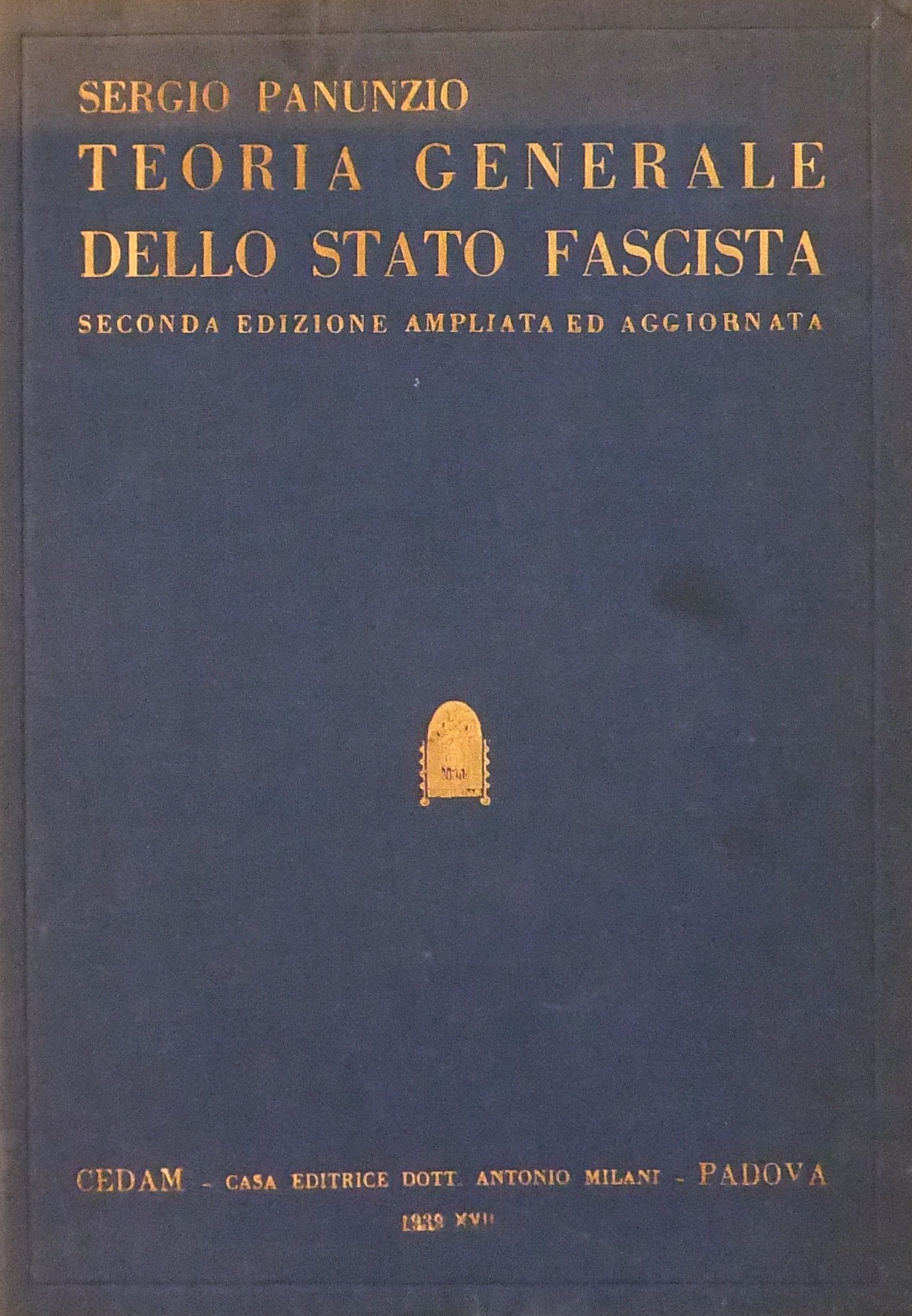 Teoria generale dello Stato Fascista