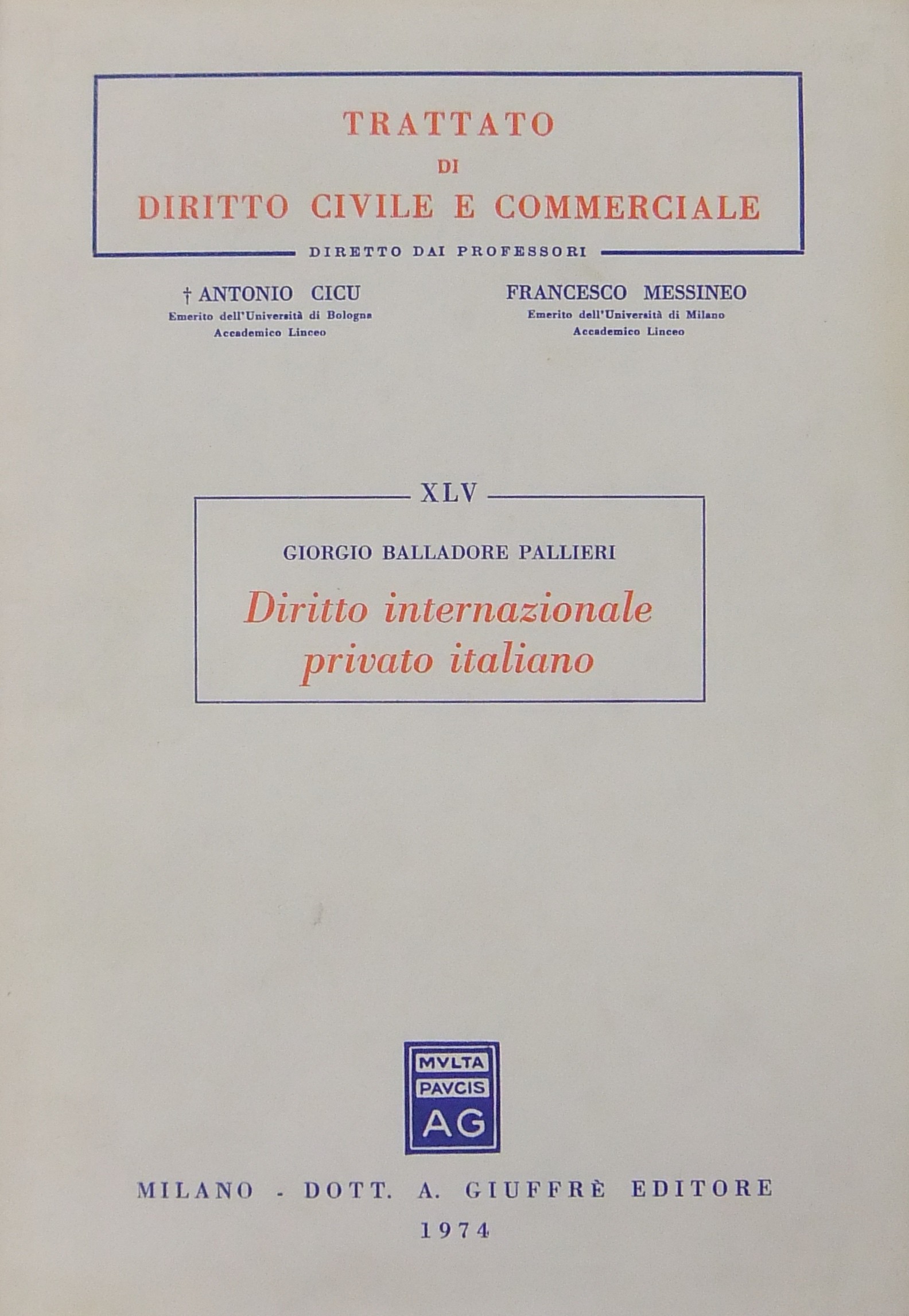 Diritto internazionale privato italiano