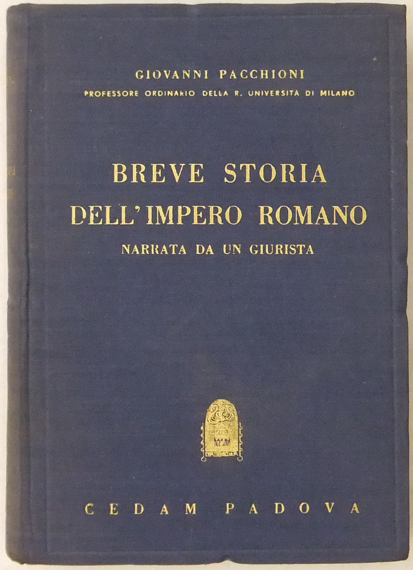 Breve storia dell'Impero Romano narrata da un giurista