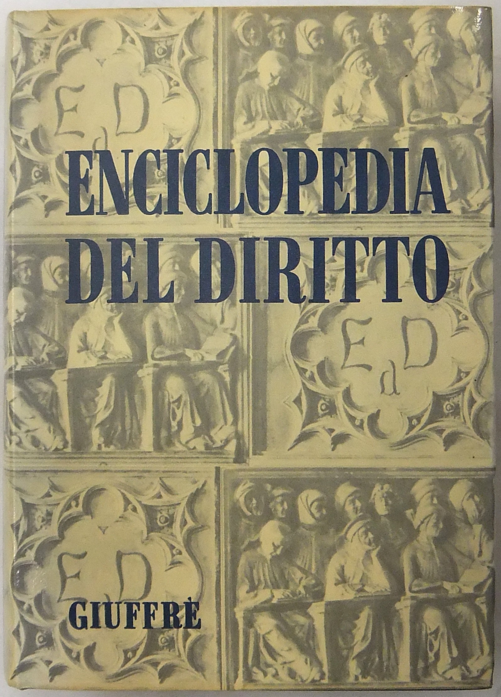 Enciclopedia del diritto. Indice delle fonti.