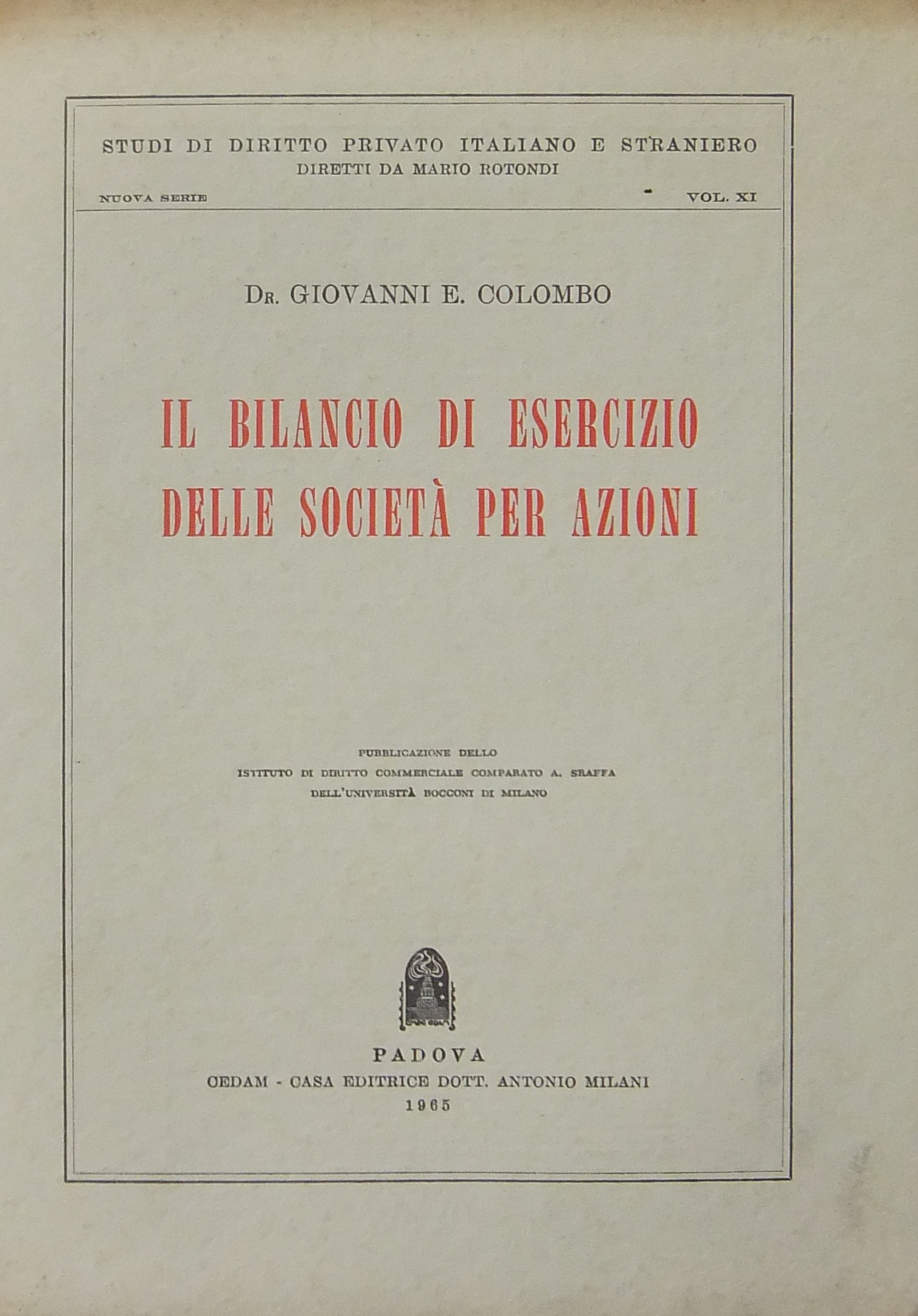 Il bilancio di esercizio delle società per azioni