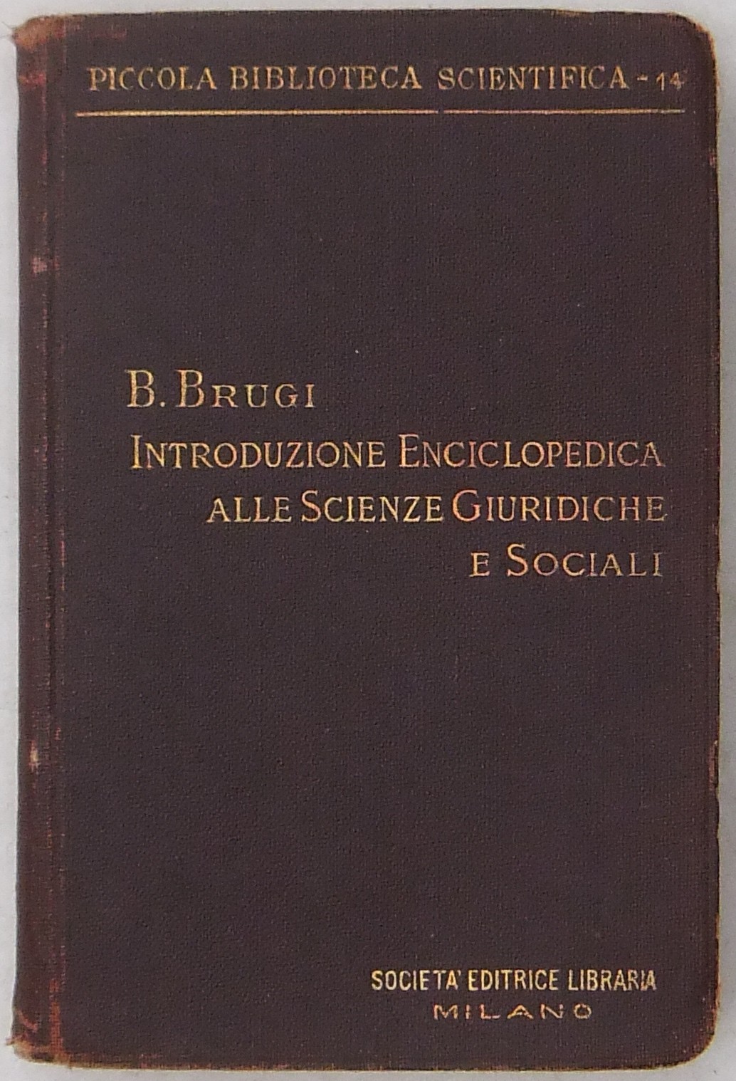 Introduzione enciclopedica alle scienze giuridiche