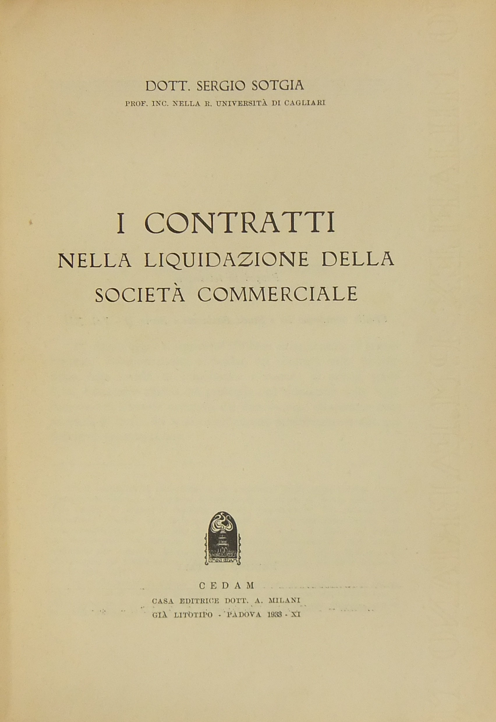 I contratti nella liquidazione della società commerciale