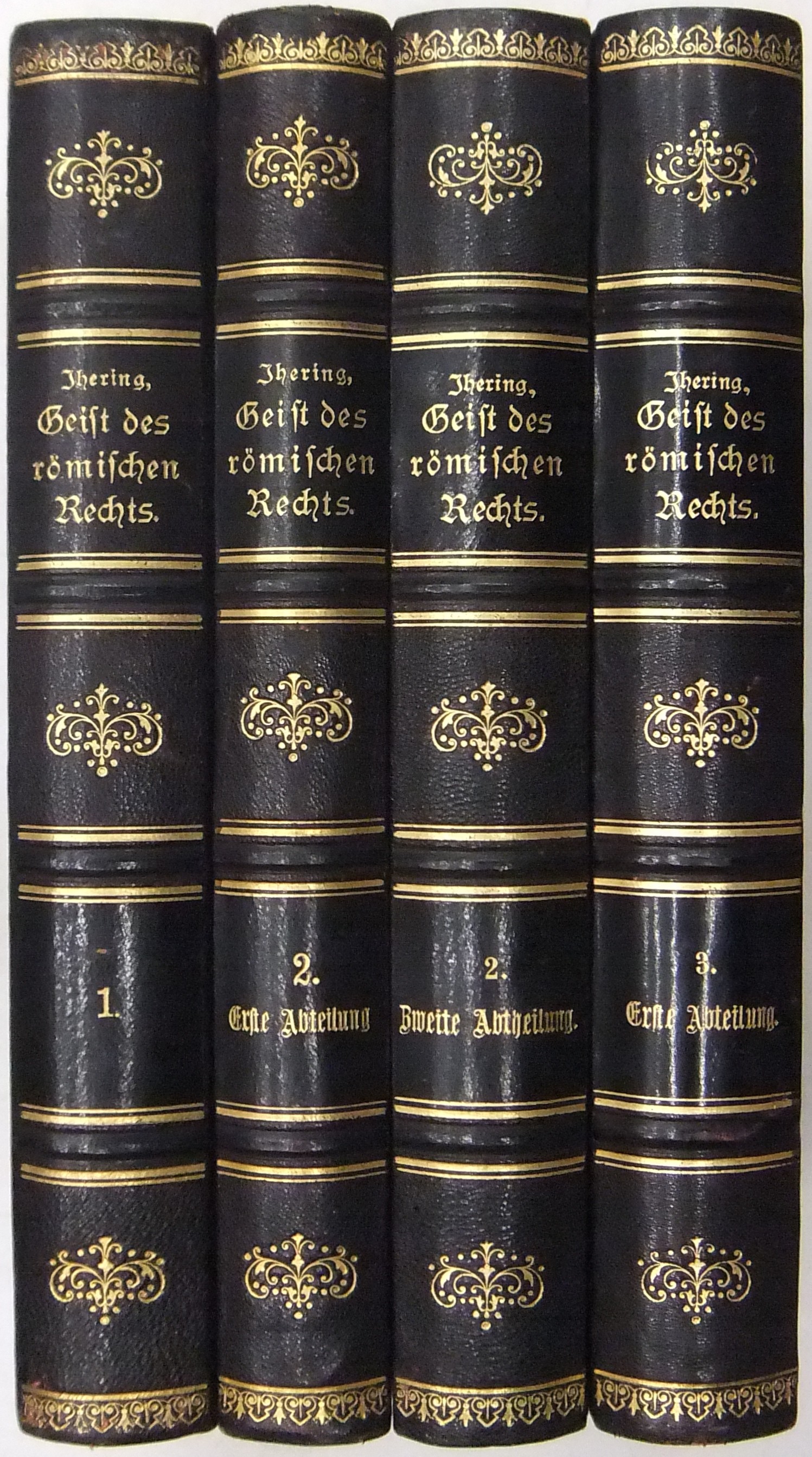 Geist des romischen Rechts auf den verschiedenen Stufen seiner Entwicklung