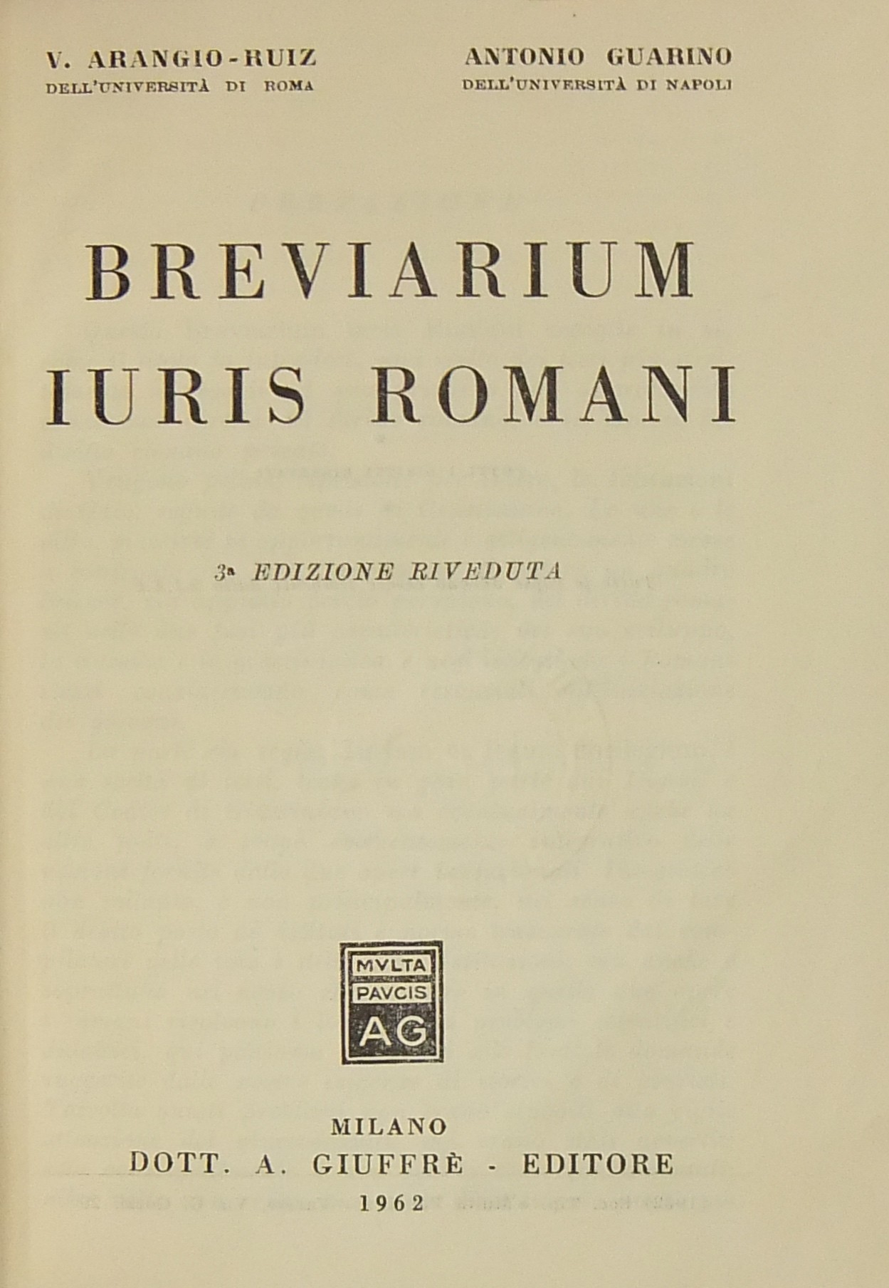 Breviarium Iuris Romani