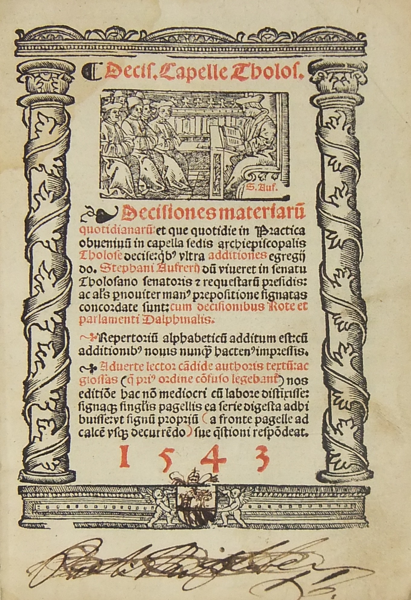 Decisiones Capelle Tholos.