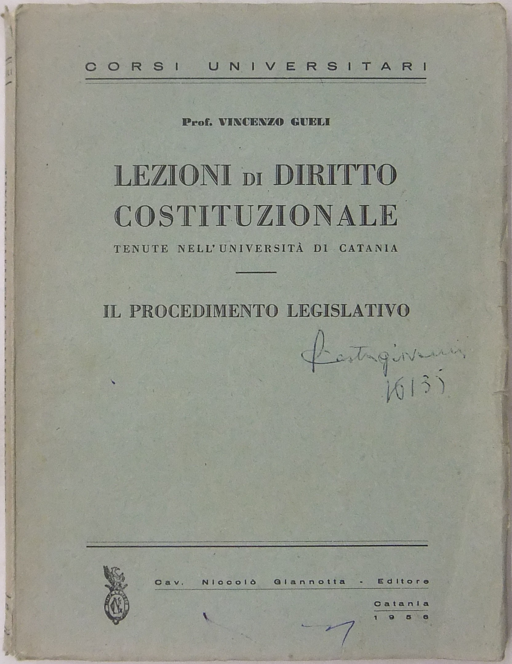 Lezioni di diritto costituzionale