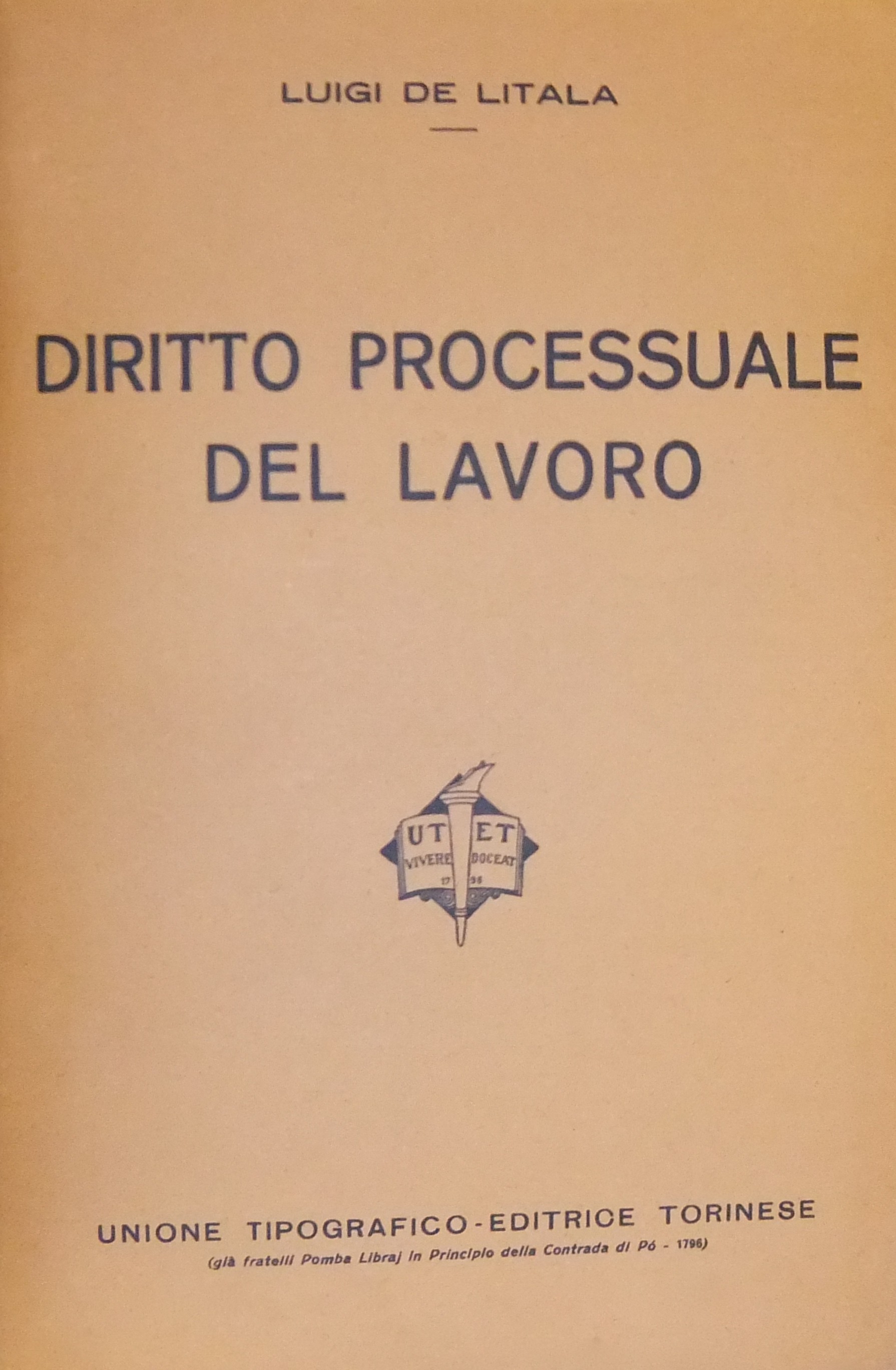 Diritto processuale del lavoro