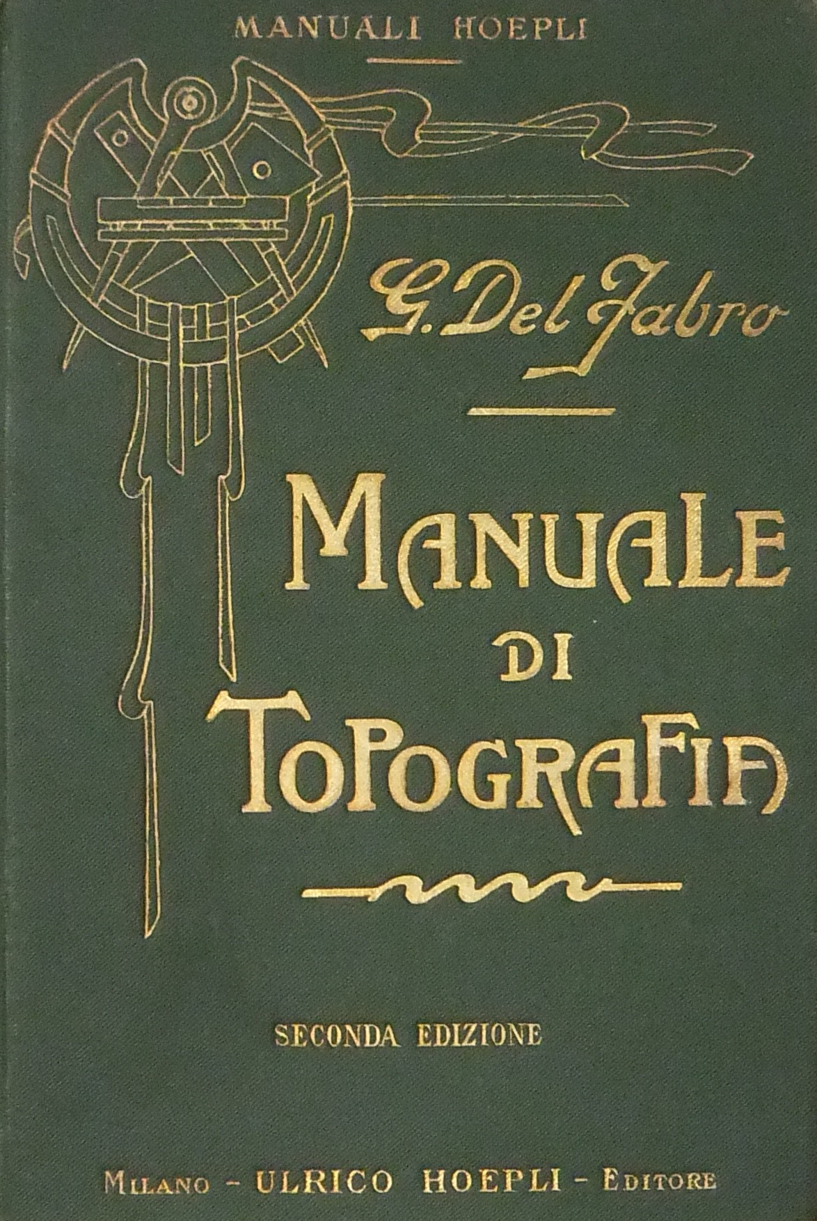 Manuale di topografia.