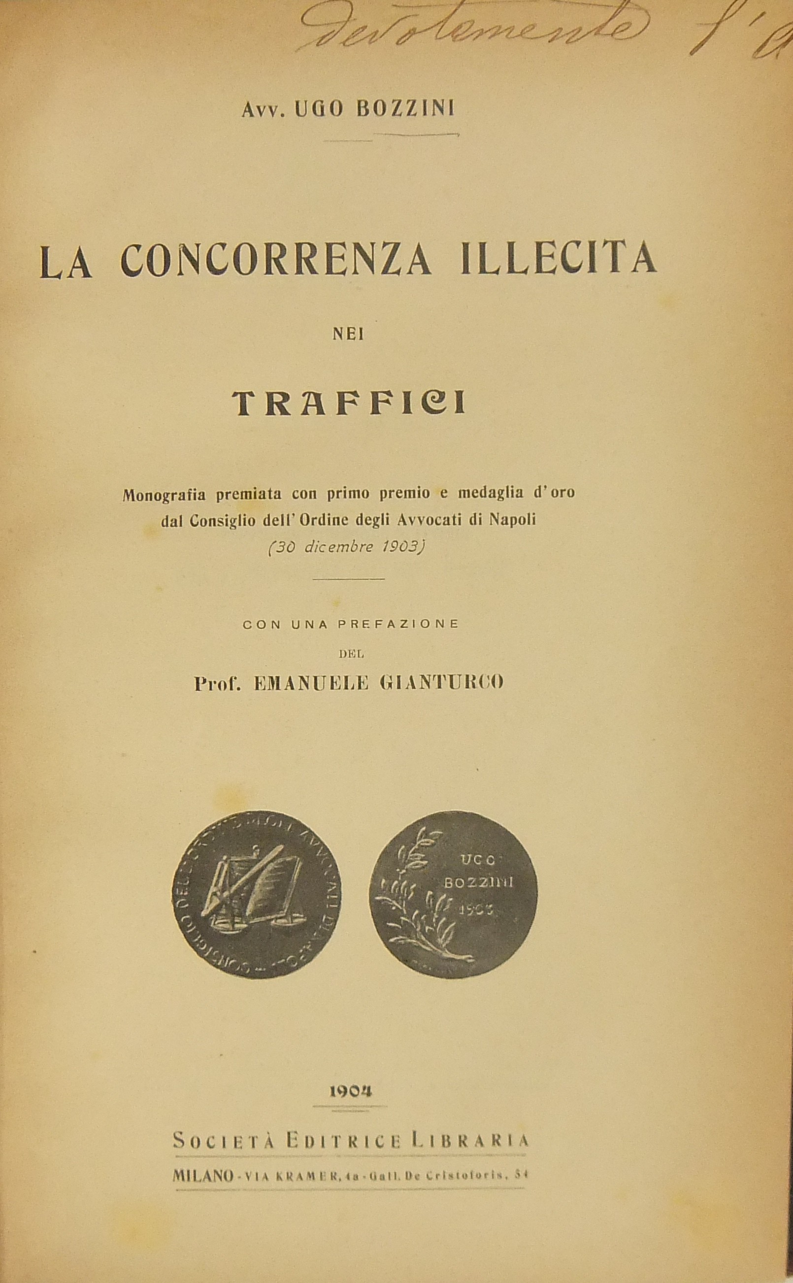 La concorrenza illecita nei traffici.