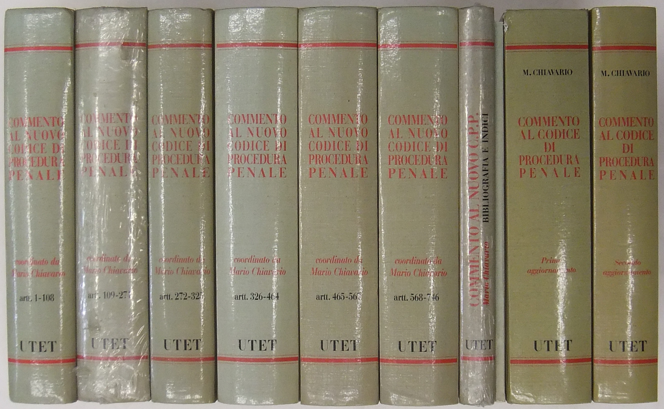 Commento al nuovo codice di procedura penale. 