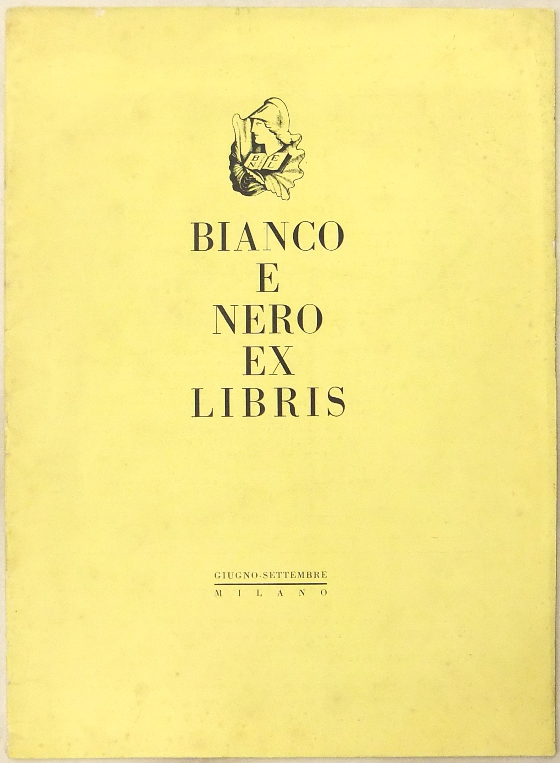 Bianco e Nero Exlibris Associazione Italiana