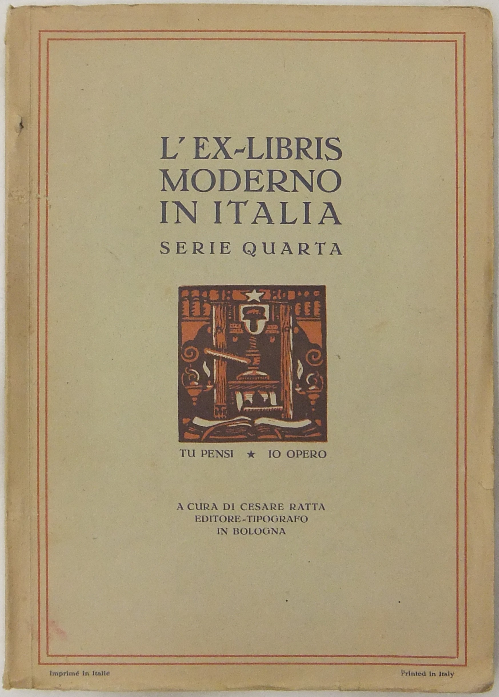 100 ex libris di 42 artisti italiani.