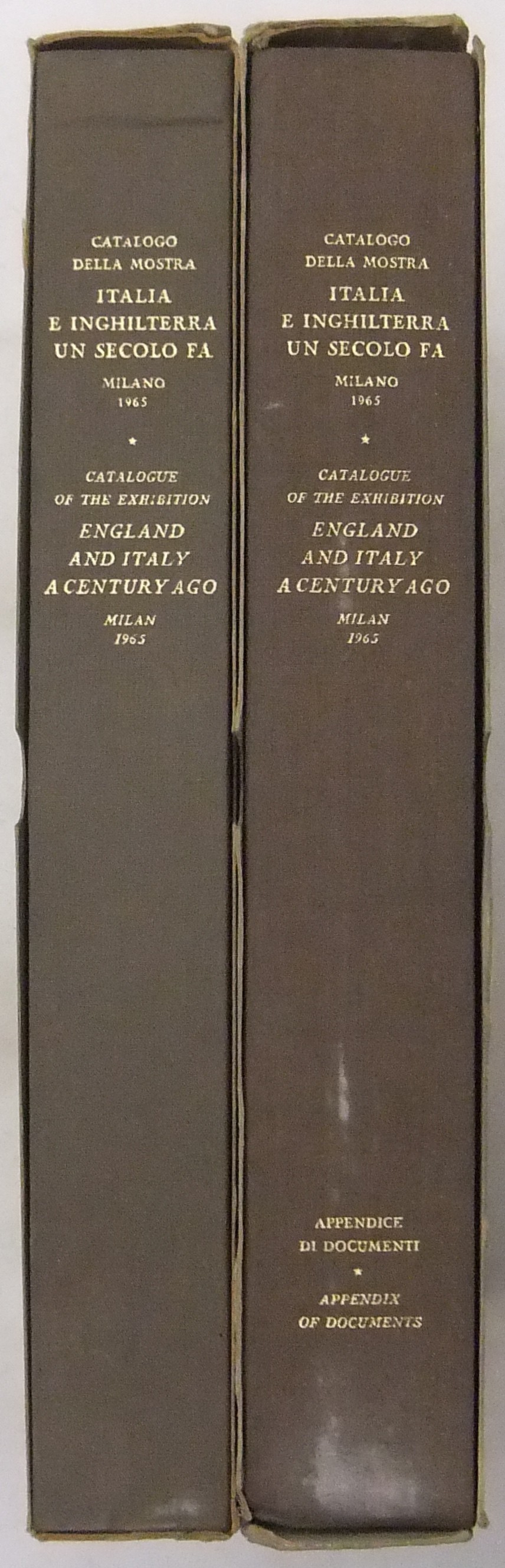 Italia e Inghilterra un secolo fa.