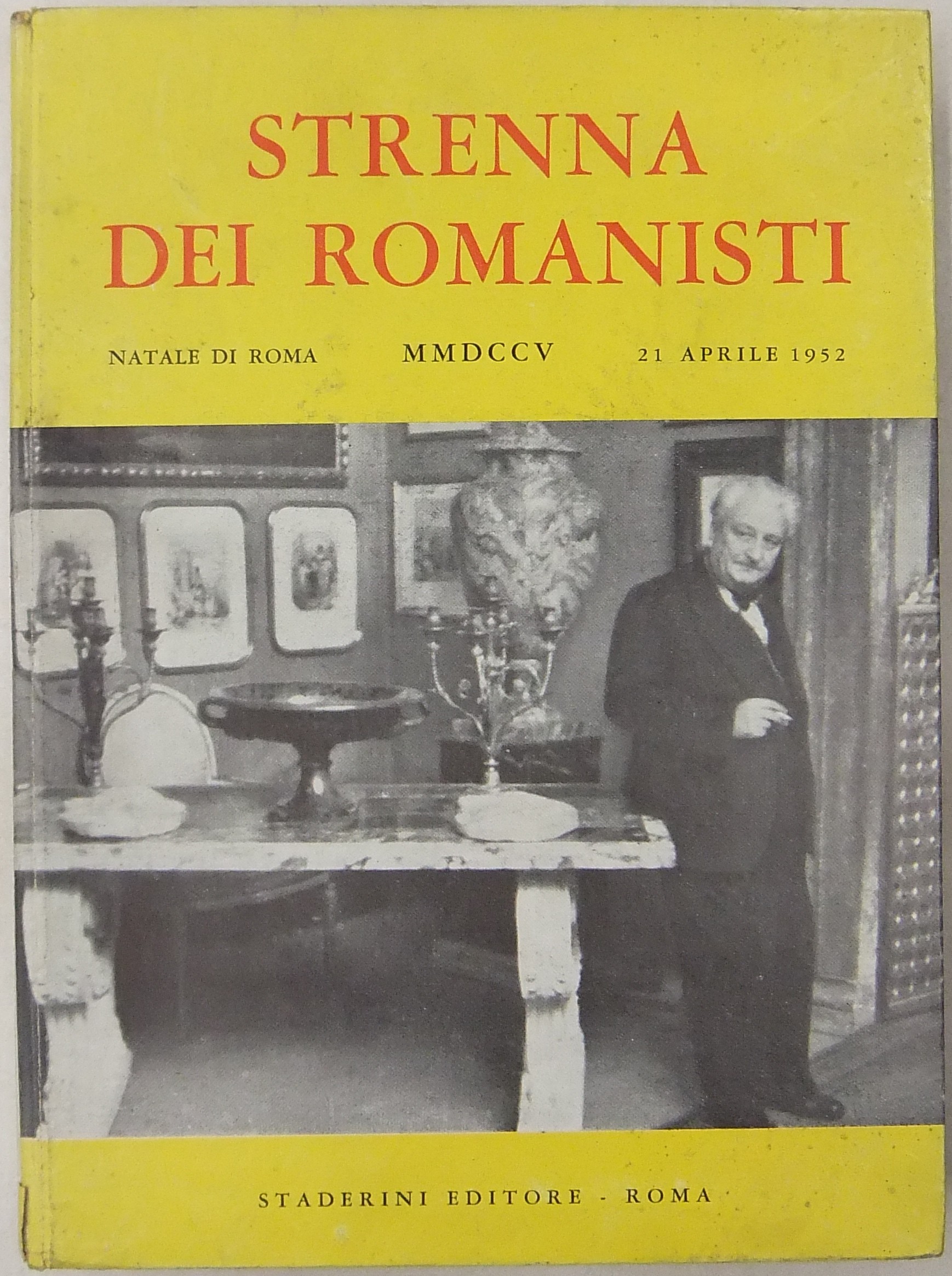 Strenna dei romanisti. Natale di Roma. 