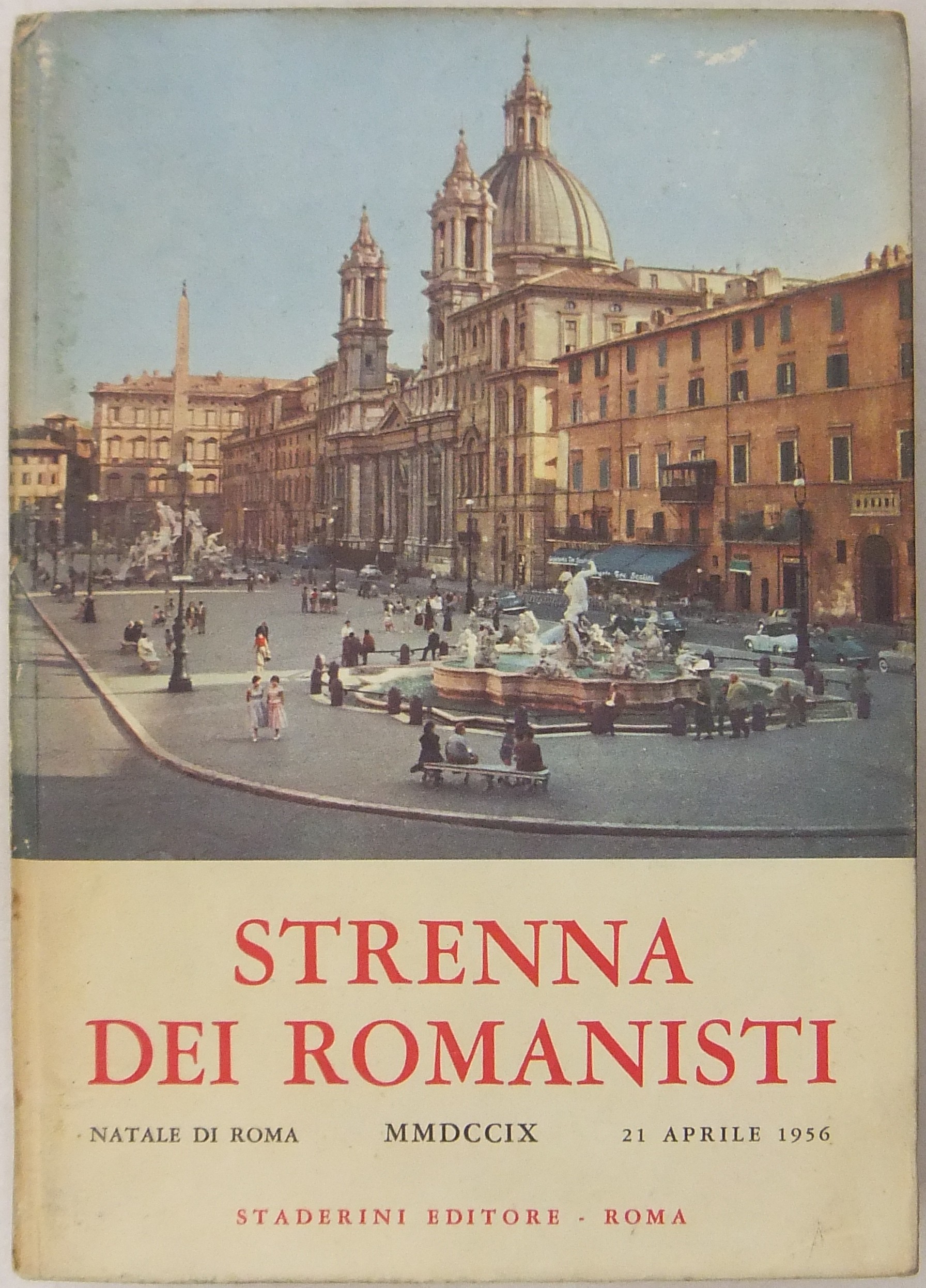 Strenna dei romanisti. Natale di Roma.