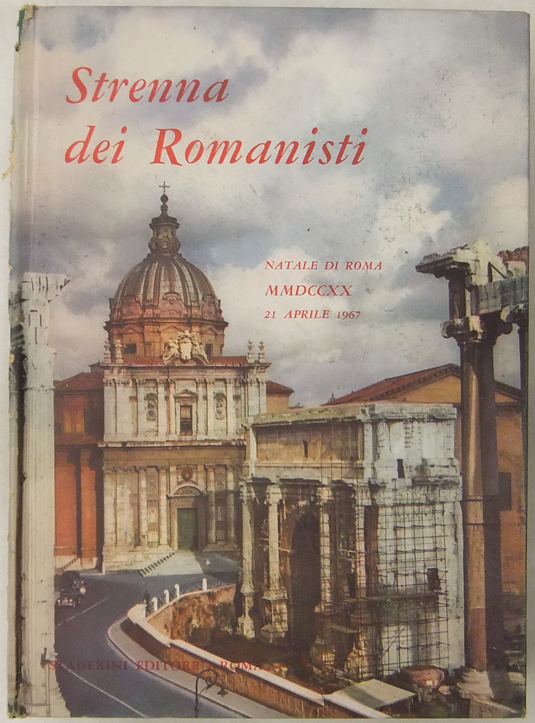 Strenna dei romanisti. Natale di Roma.