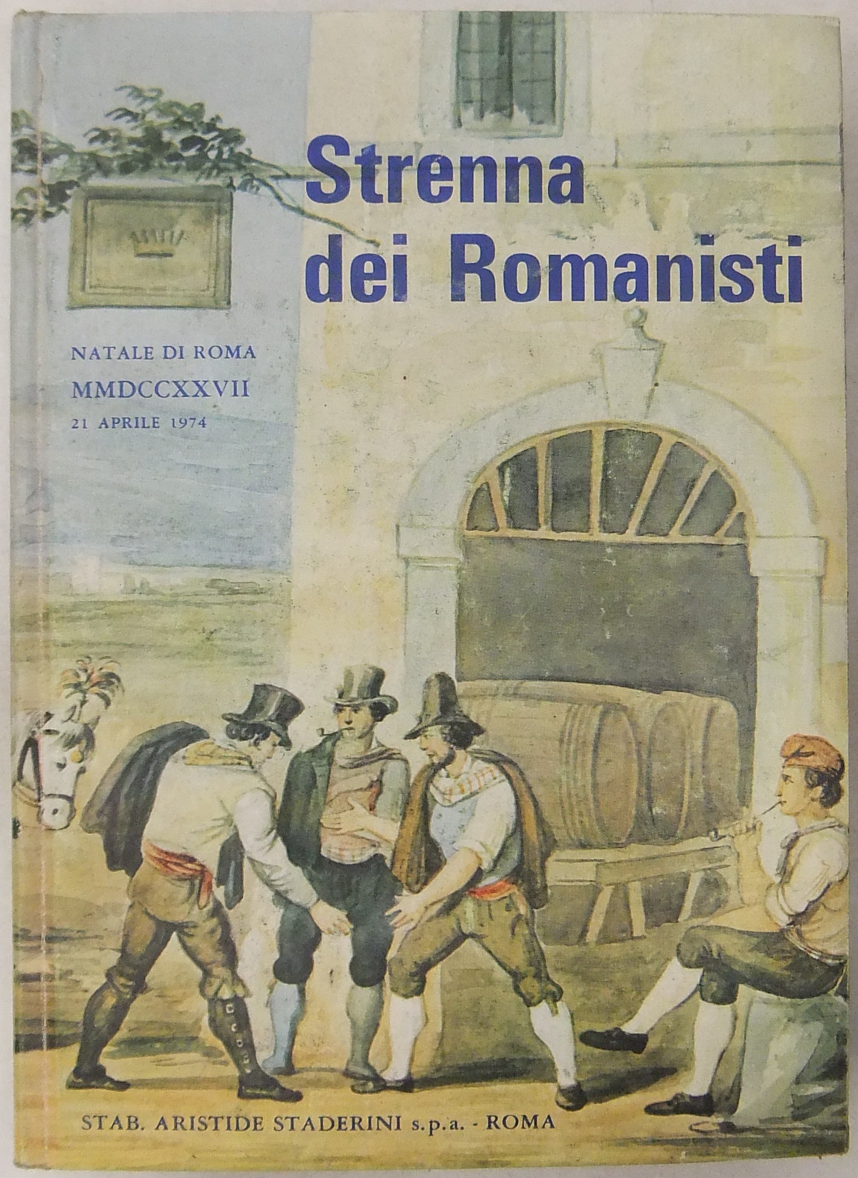 Strenna dei romanisti. Natale di Roma.